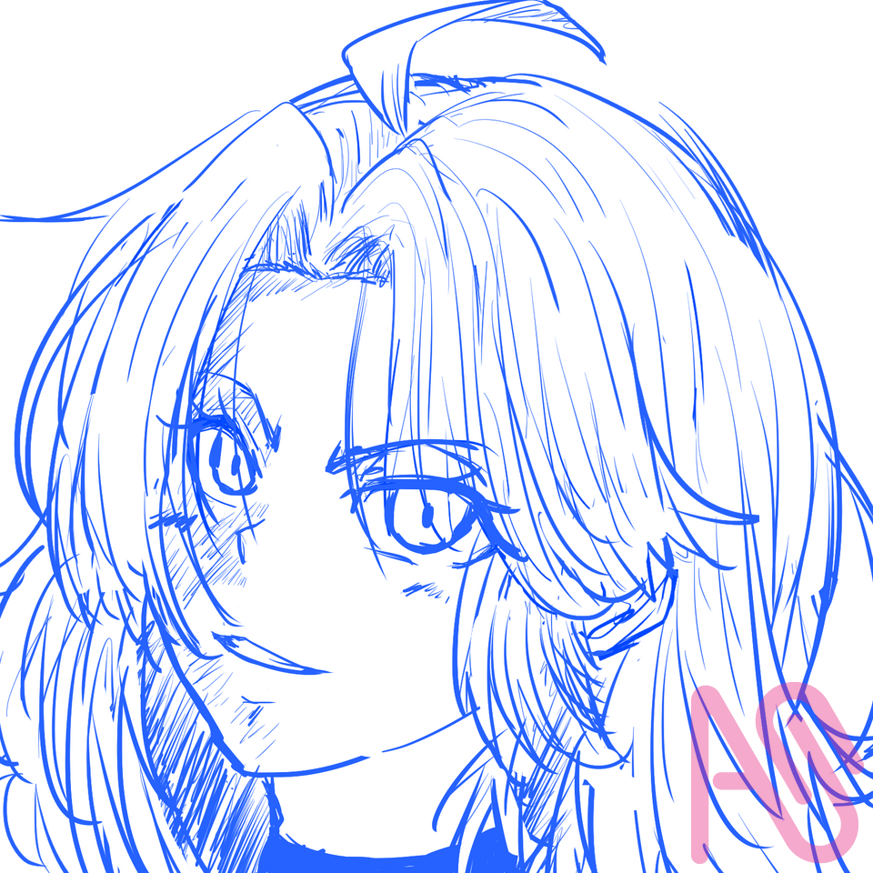 LIGHT AKUMA - 20 SEPTEMBER 2024 Illust of Wolf Kuro fanart line_art art anime original manga oc medibang color virtual_YouTuber