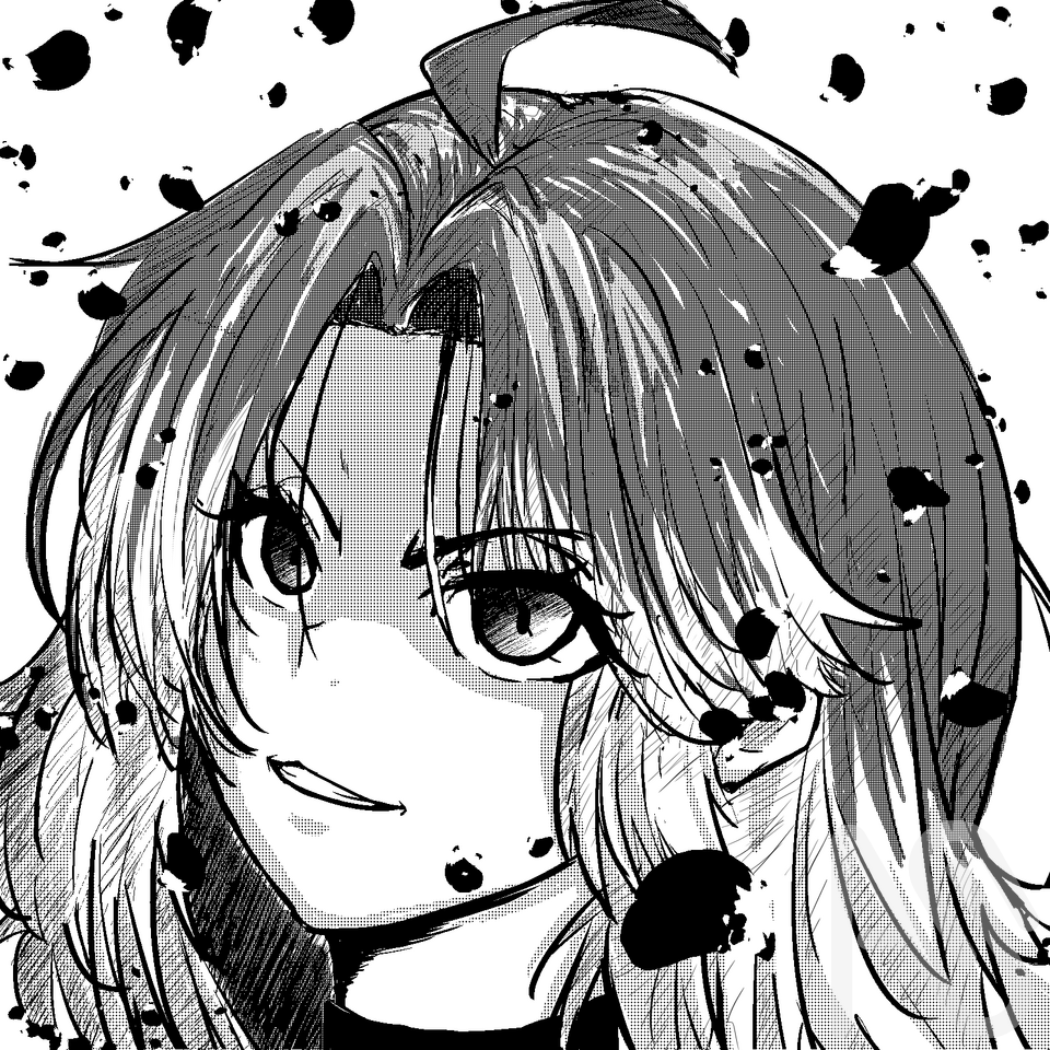LIGHT AKUMA - 20 SEPTEMBER 2024 Illust of Wolf Kuro fanart line_art art anime original manga oc medibang color virtual_YouTuber