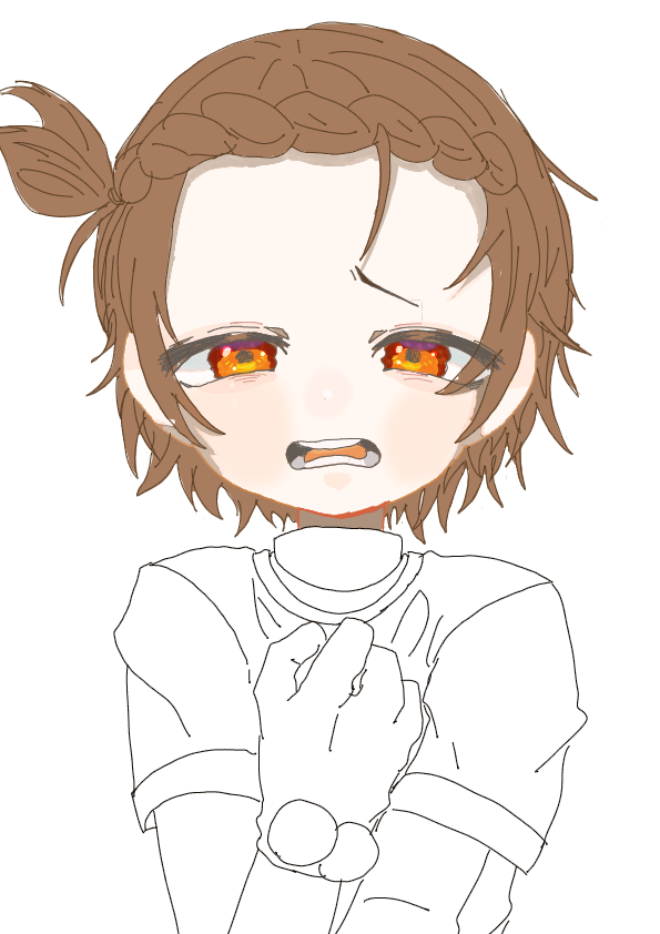 途中 Illust of アサガオ medibangpaint illustration WIP メダリスト
