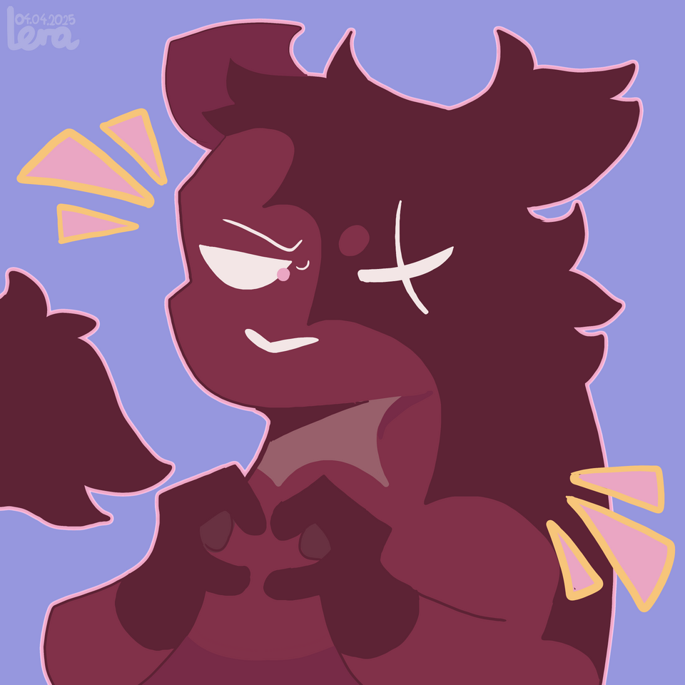 redraw of matching pfp for my bf Illust of Lera medibangpaint Rainworld