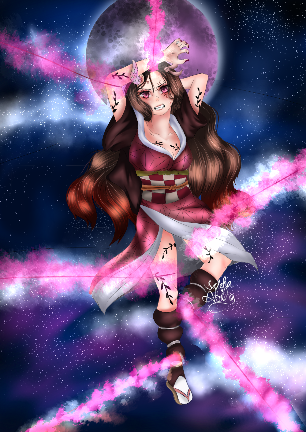 Nezuko In Full Demon Form