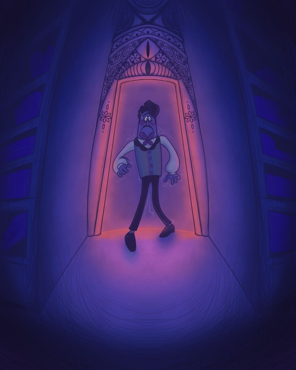 Welcome Home collab! (Frank & Wally Ito) Illust of LKMr.Raz collab wallydarling Welcomehome wallywelcomehome frankfrankly JunjiItoInspired Frankwelcomehome