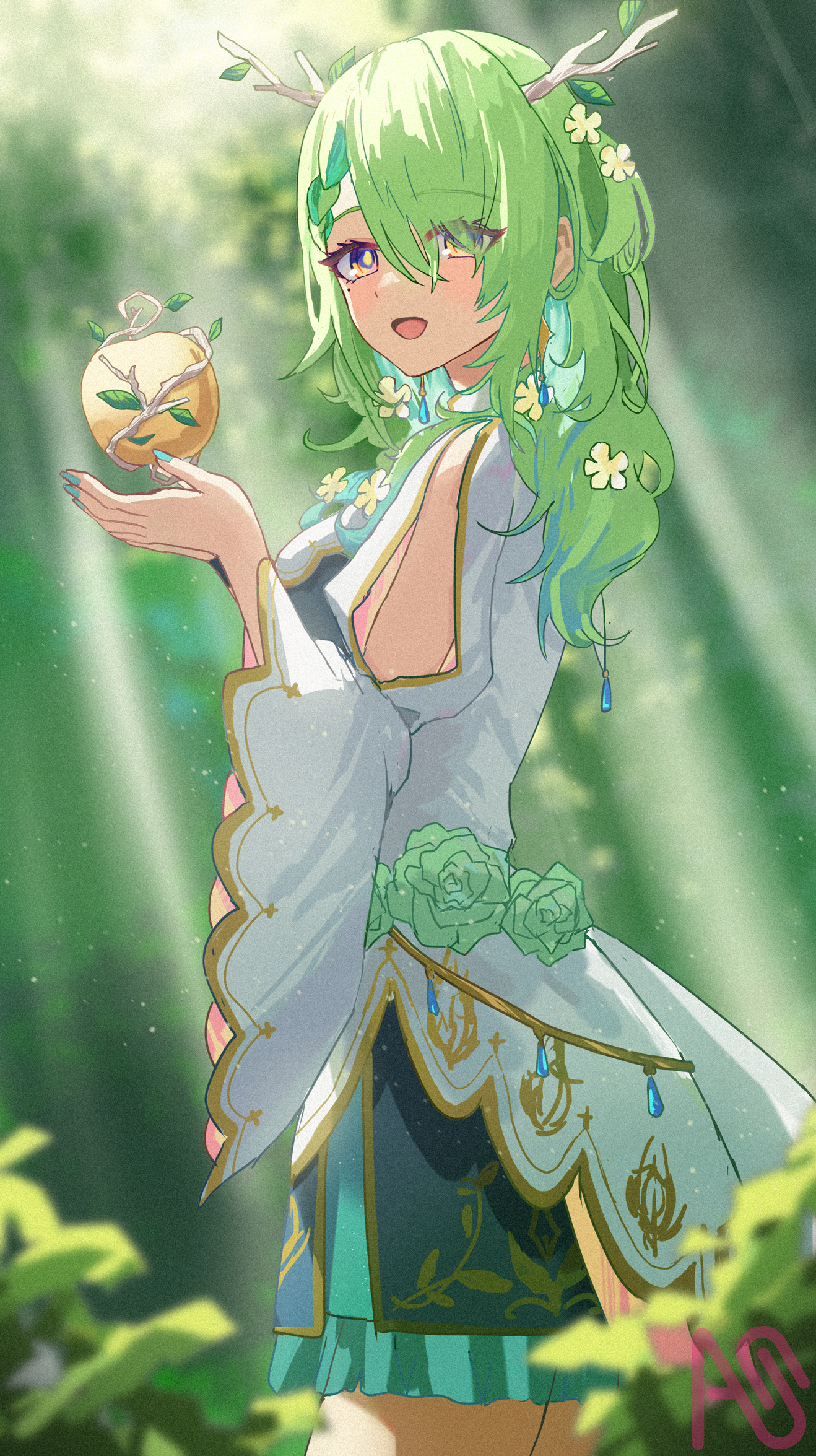 BOTANICAL イラスト集 セレス・ファウナ ホロライブEN 遠坂あさぎ Ceres Fauna🌿 ✦ ✦ ✦ #イラスト #イラストグラム