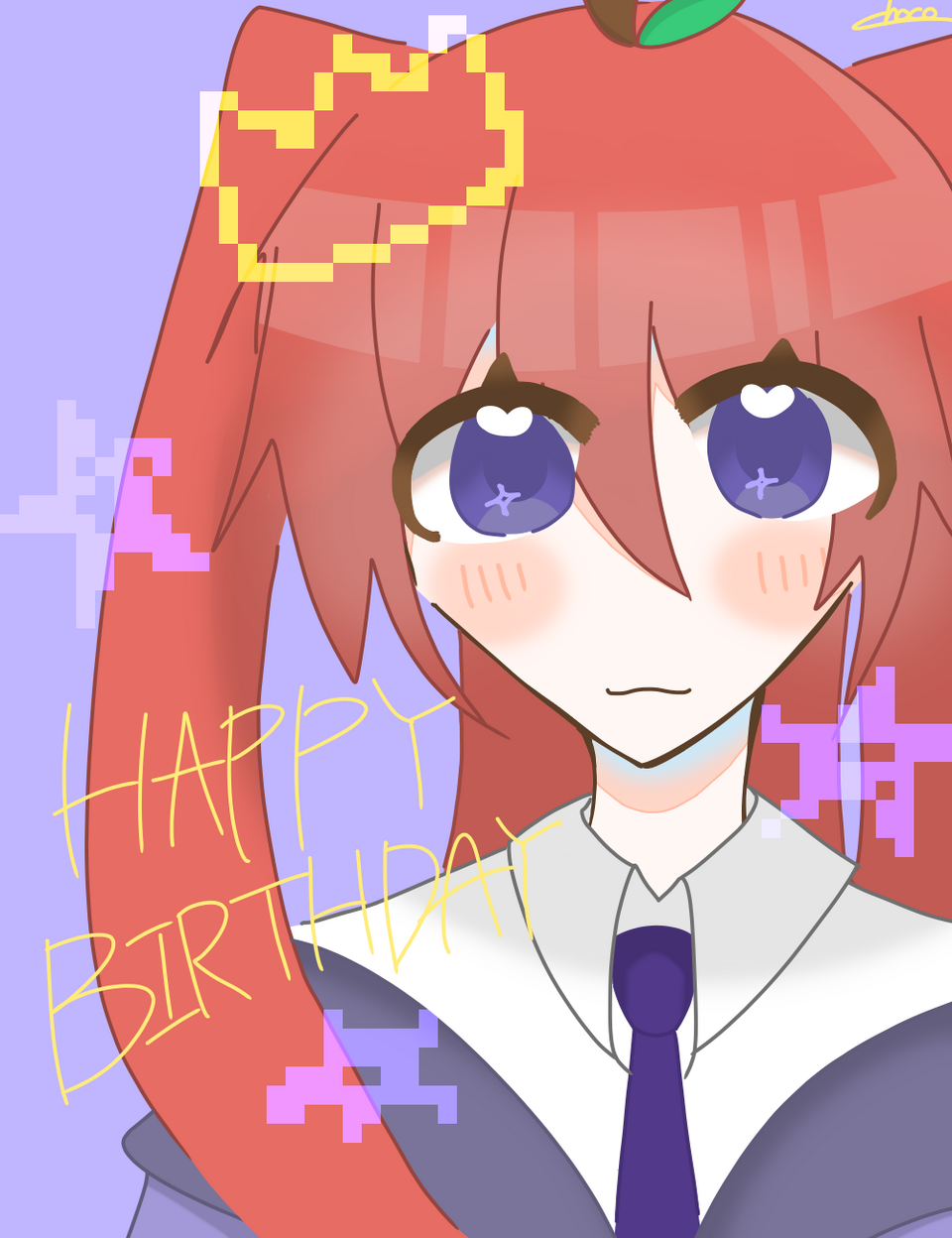 【　遅　刻　】ふるちゃんHAPPYBIRTHDAY！！！！！ Illust of chocoΣ(´Д｀ )@目の塗り方研究中 medibangpaint おめでとう birthday HAPPYBIRTHDAY ふるあーと