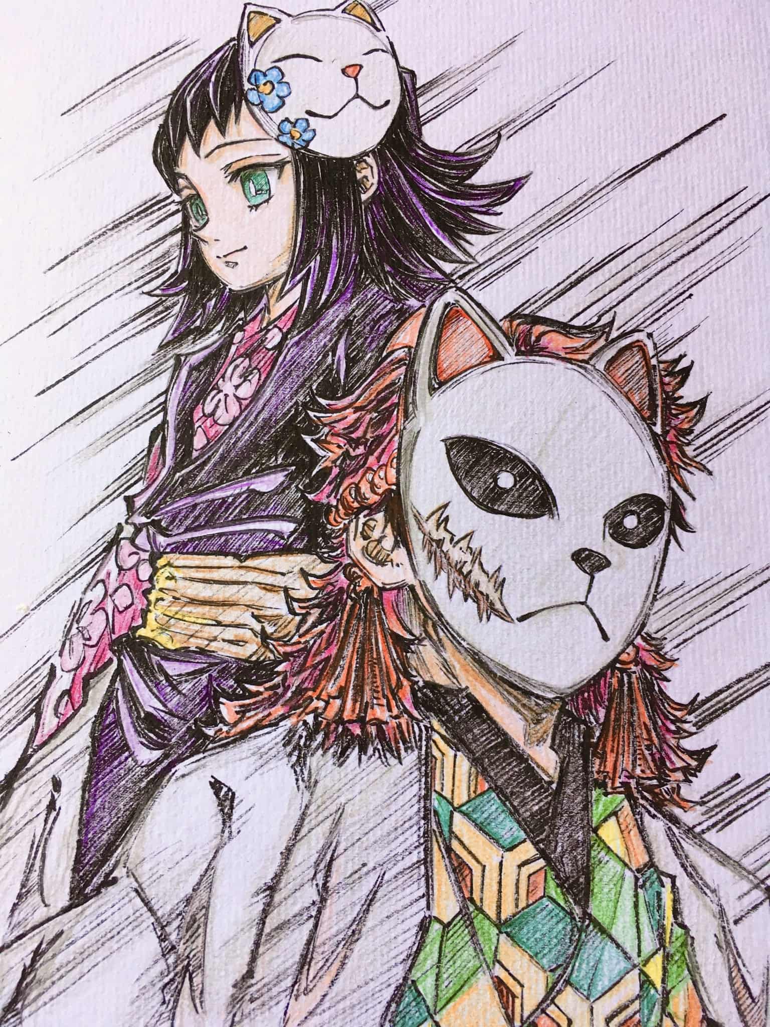 錆兎 真菰 Ponco2line イラスト Art Street アートストリート