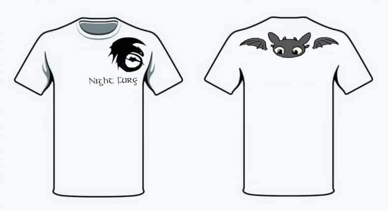 how to train a dragon t shirt