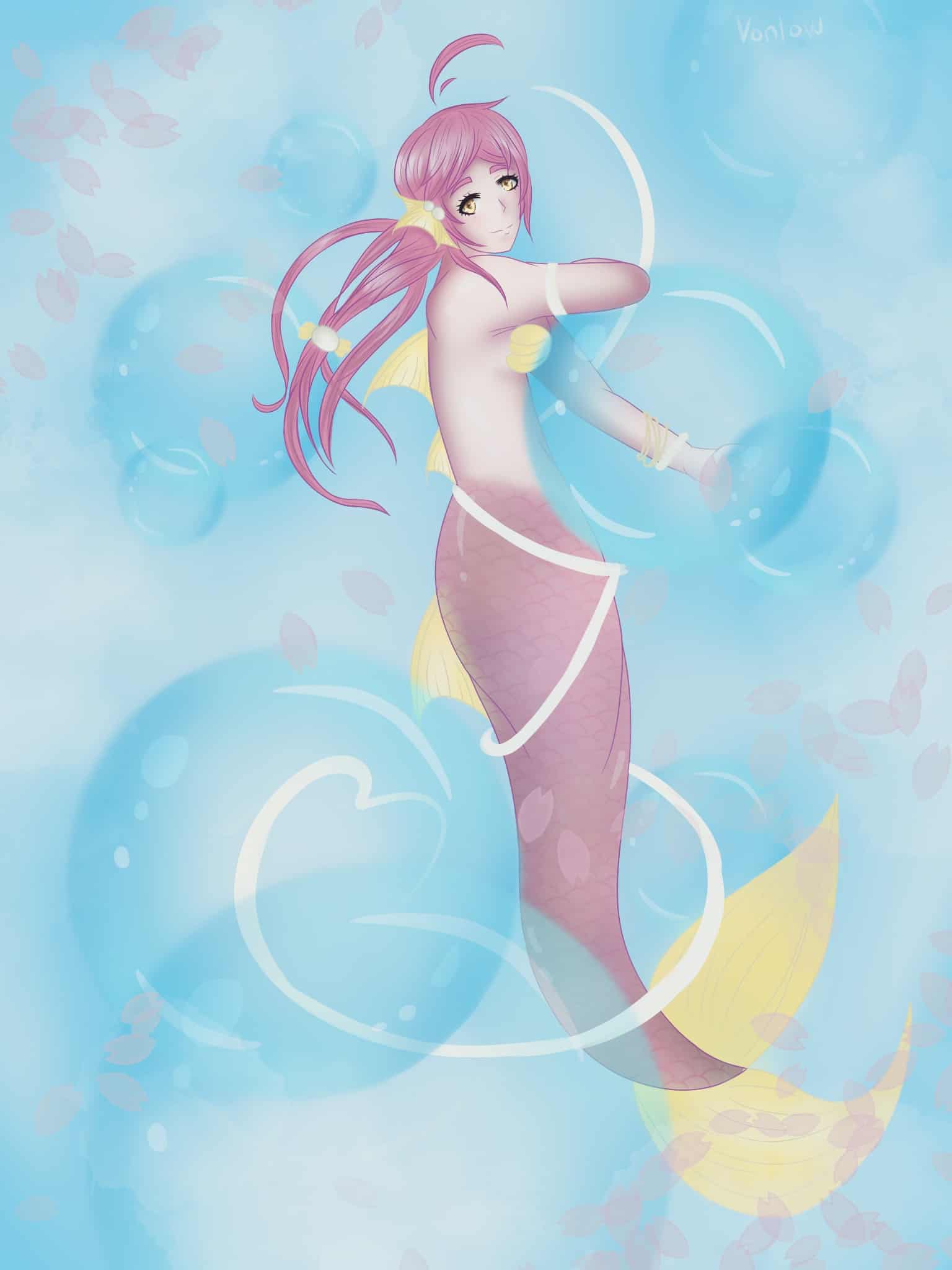 Mermaid Vonlow イラスト Art Street アートストリート