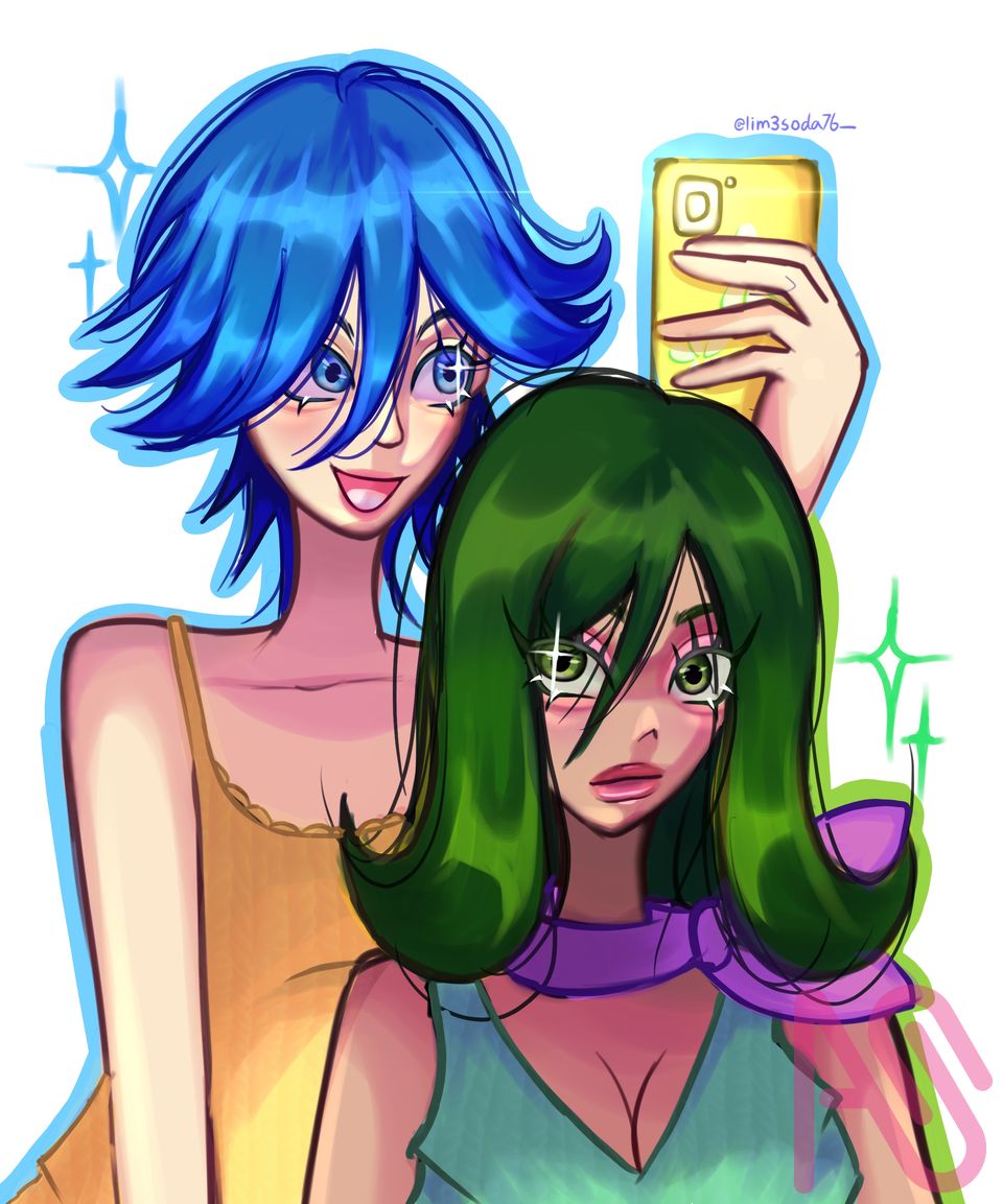 I love whateverthisshipiscalled Illust of Lim3soda76___ fanart illustration Insideout2