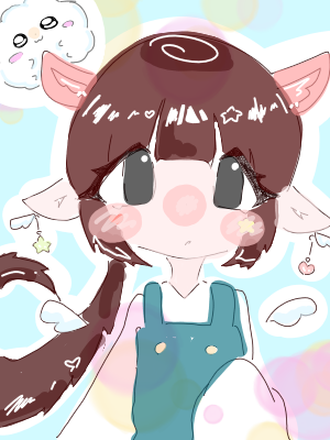 桜並木さんの代理ちゃん描いてみた✨ Illust of 星密 りり✨💫 medibangpaint 代理 桜並木