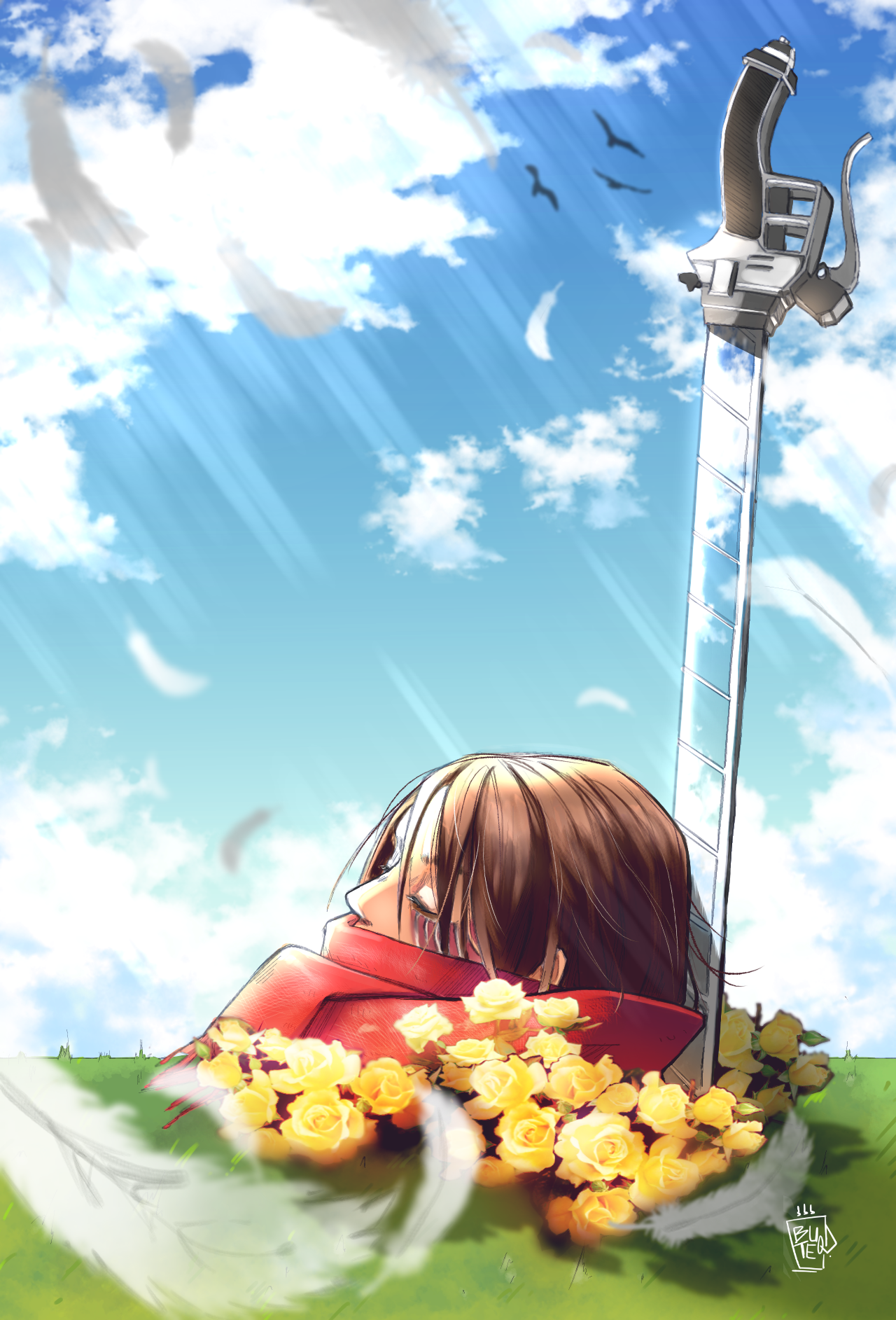 &ldquo;Itterasshai, Eren&rdquo; _BuTeQ - Illustrations ART street