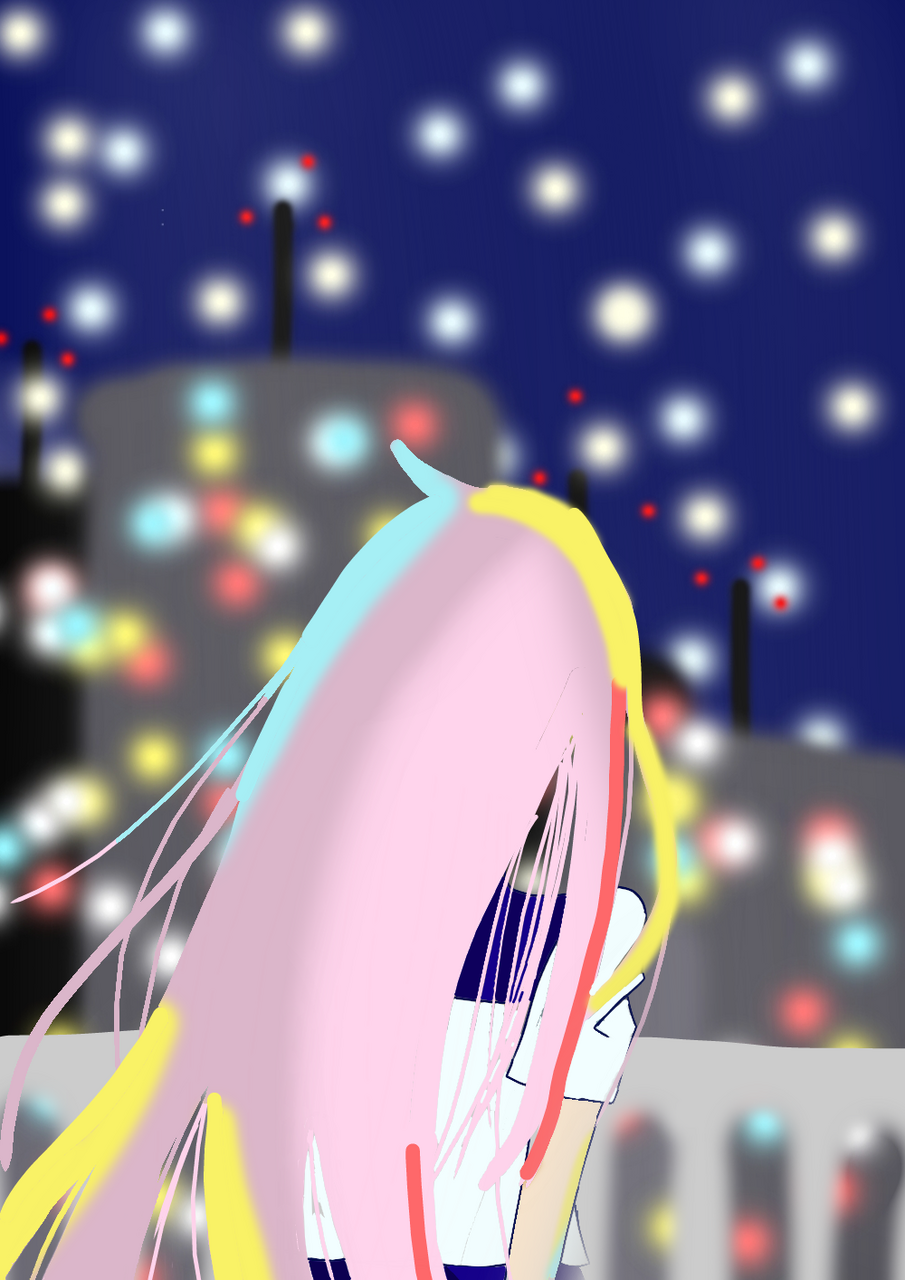 夜景 Illust of 程羽妡 medibangpaint