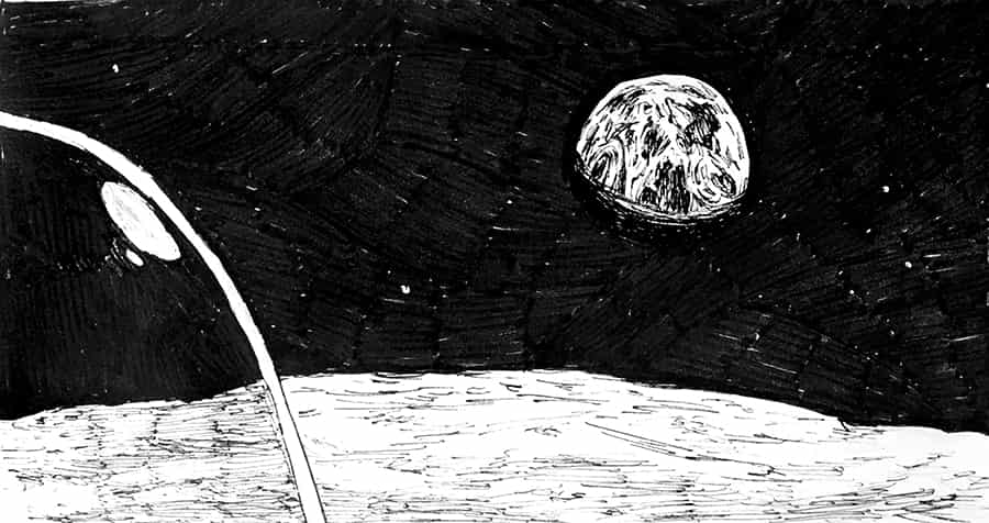 Inktober52 Ufo 齊二口 イラスト Art Street アートストリート