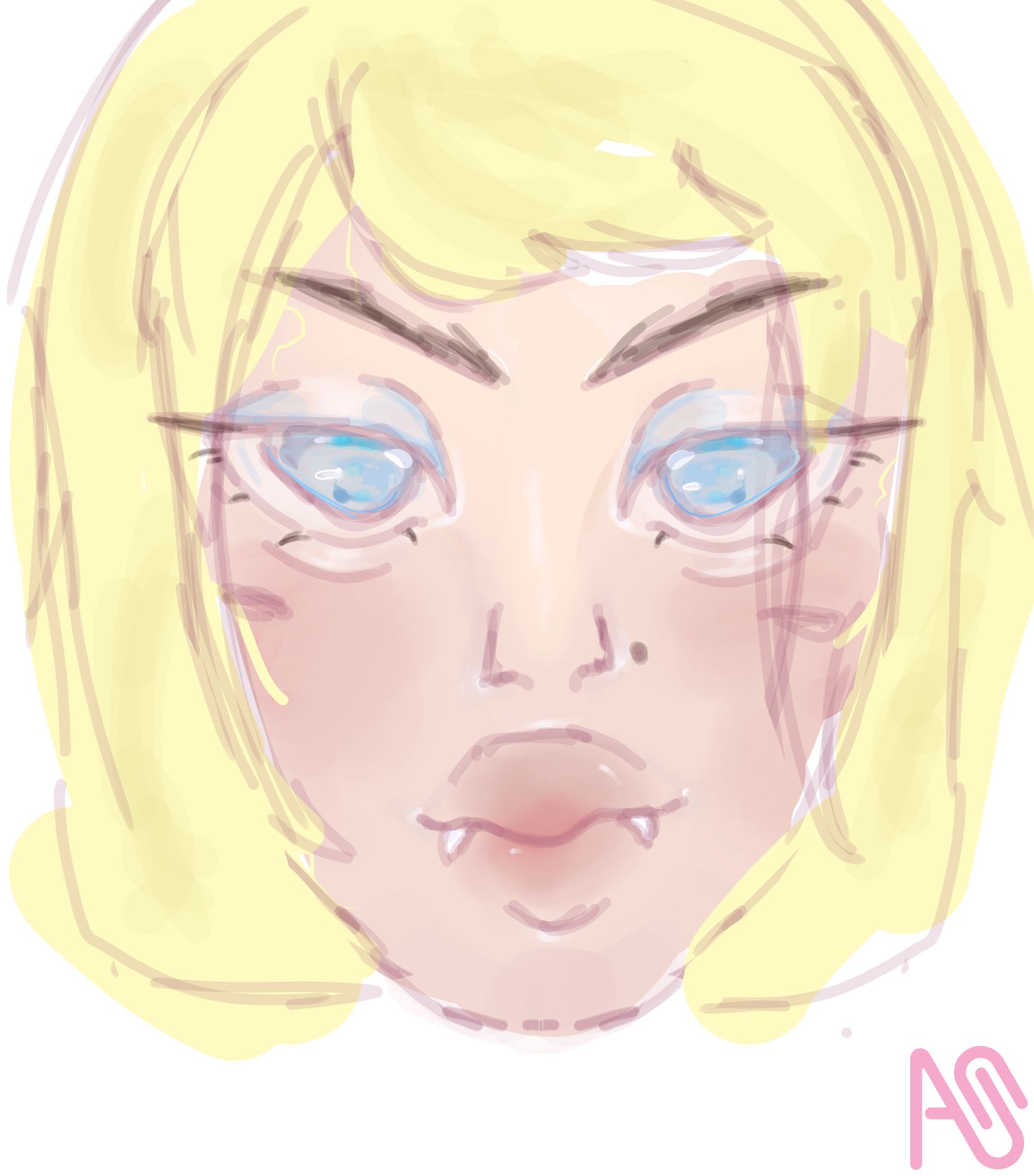 blondie~˚✧₊⁎❝᷀ົཽ≀ˍ̮ ❝᷀ົཽ⁎⁺˳✧༚ bellpi - Illustrations ART 