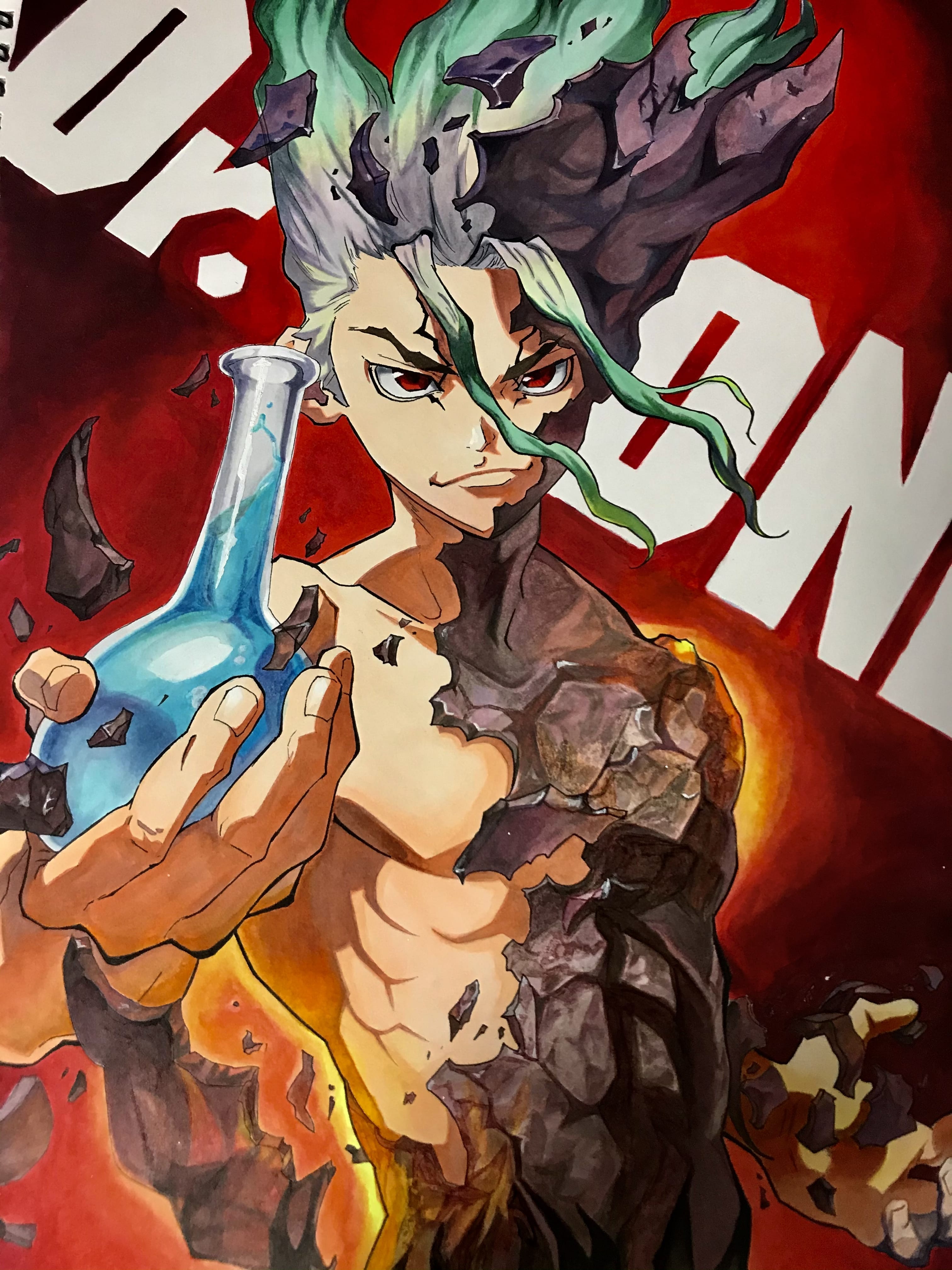 Dr.STONE en - Illustrations ART street