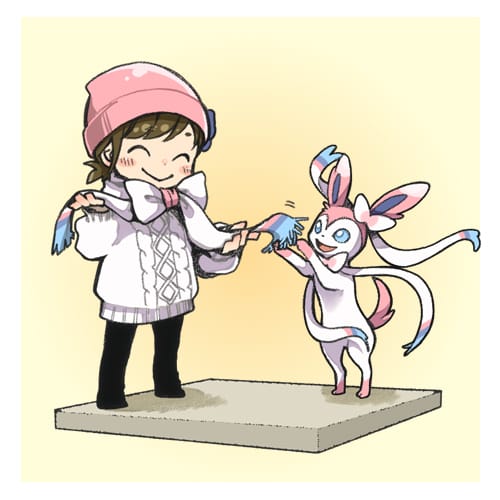 ポケモンのいる生活にあこがれる４ まっくろくろな イラスト Art Street アートストリート