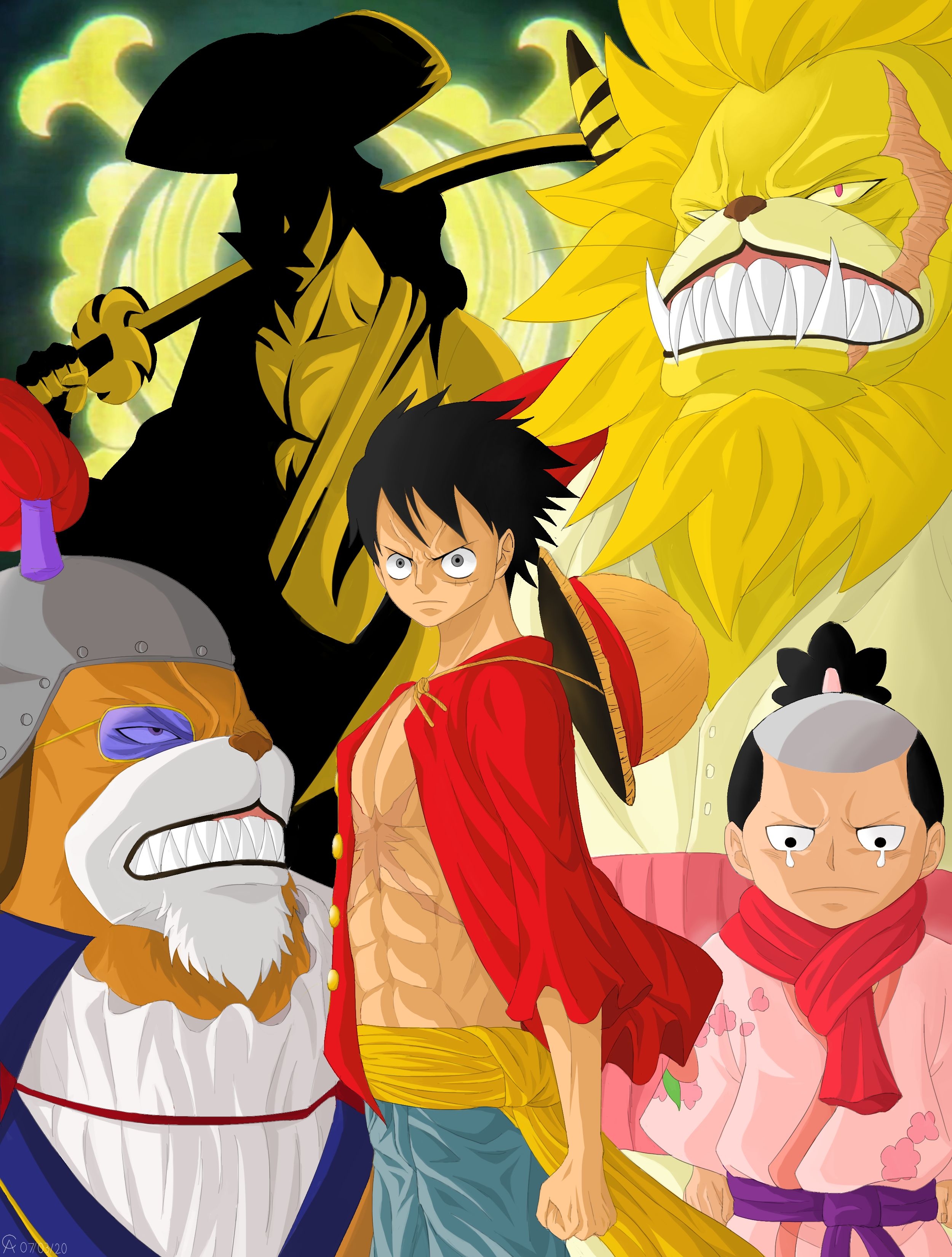 One piece Zou saga Casol Illustrations ART street