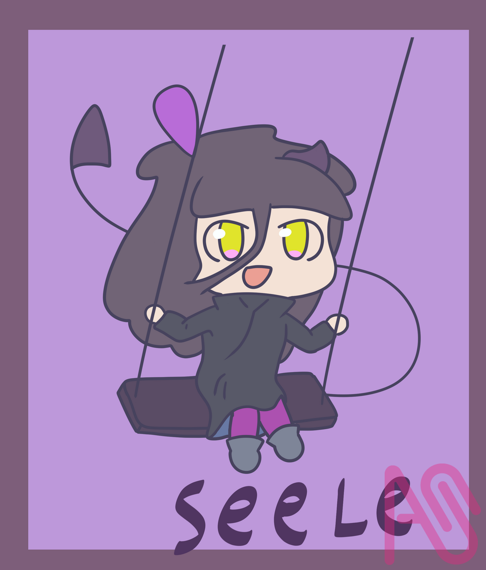 Chivi, Seele Illust of Extringer chibi oc kawaii demongirl originalcharacters