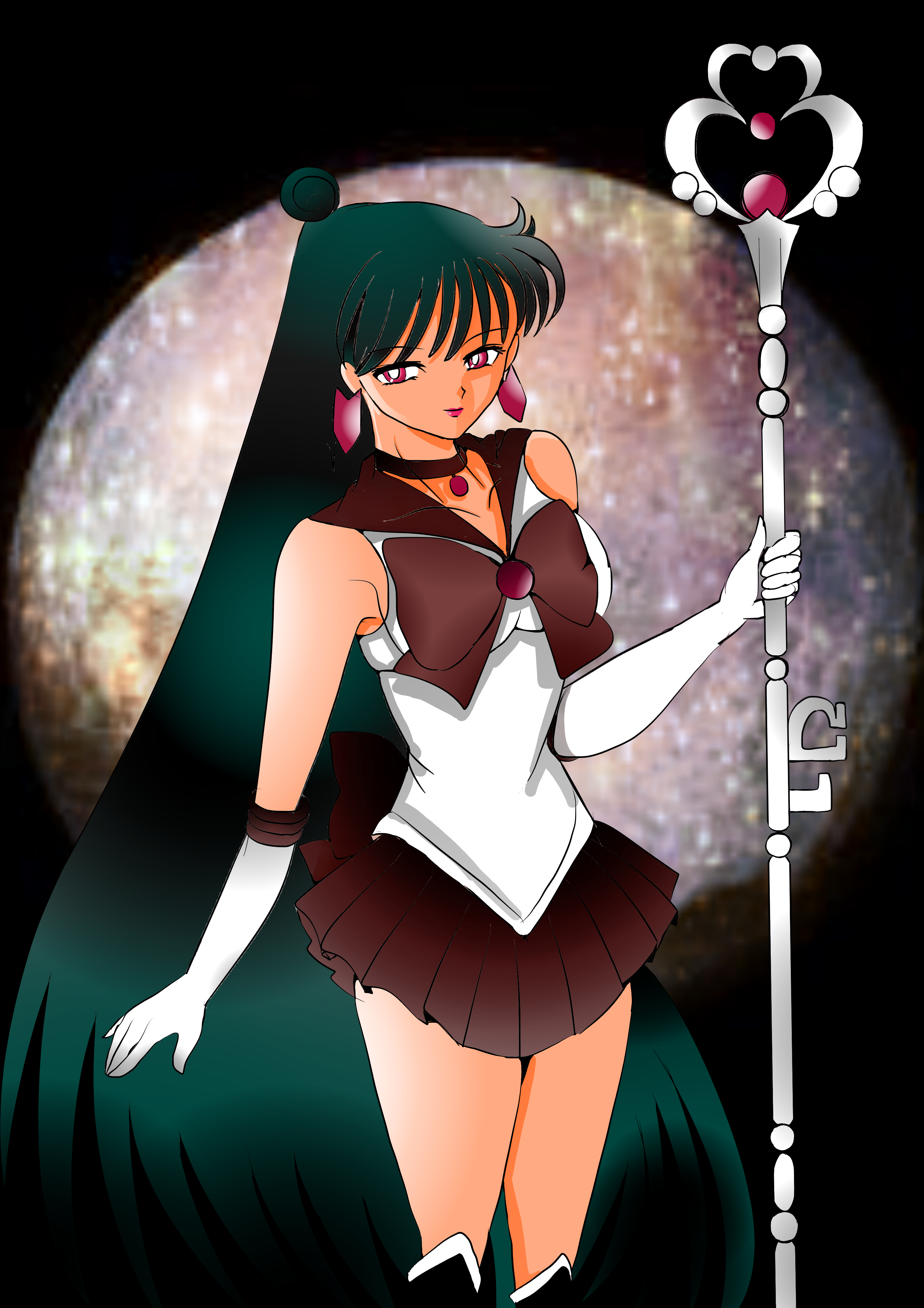セーラープルート ブロマイド セーラープルート - ibisPaint