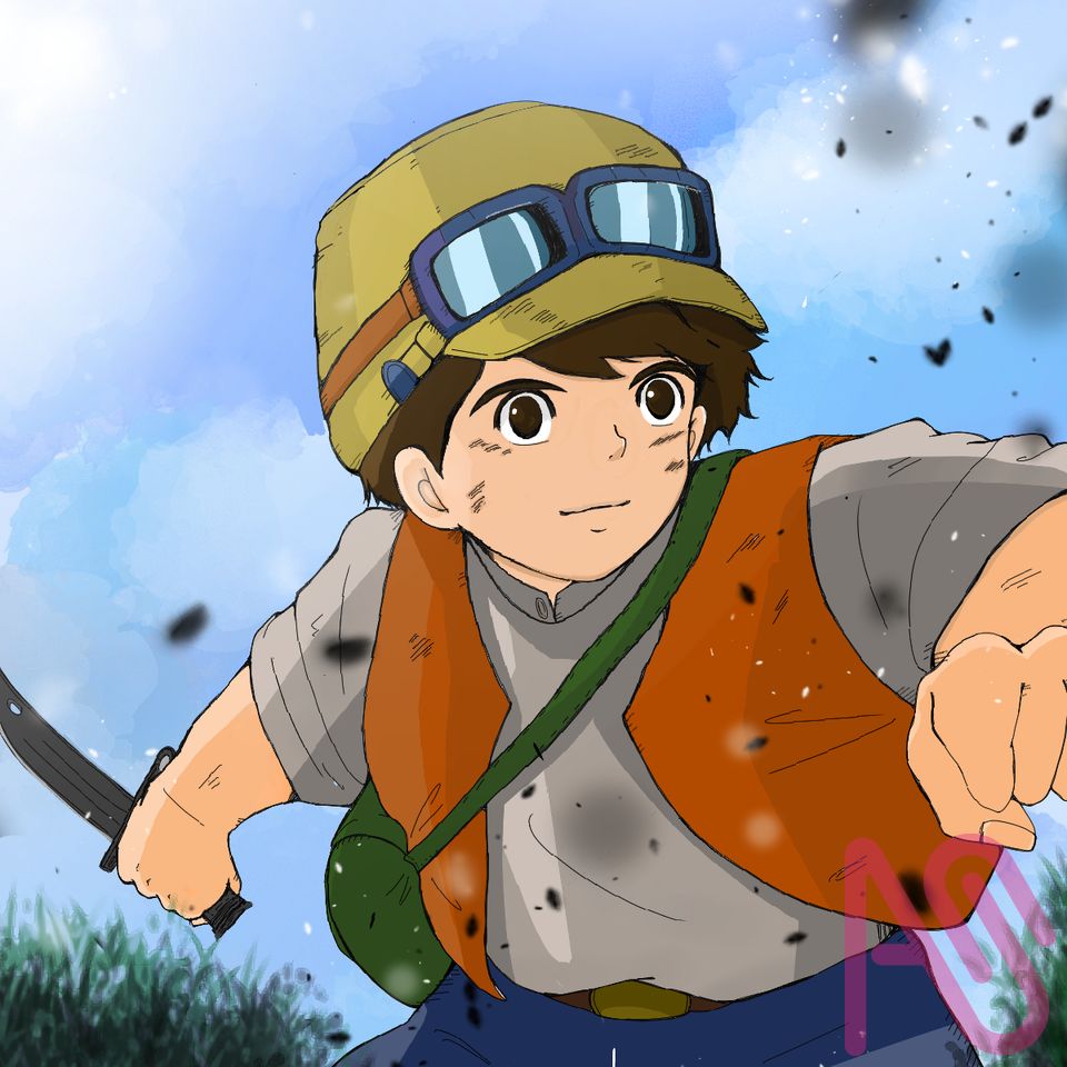 勇気 Illust of coito* fanart GHIBLI illustration