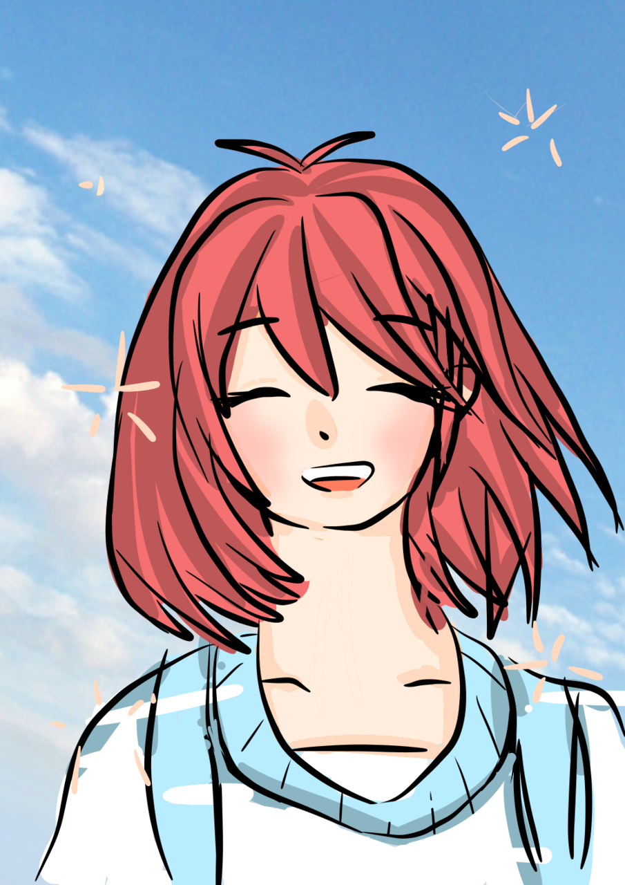 美白後的少女 Younny イラスト Art Street アートストリート