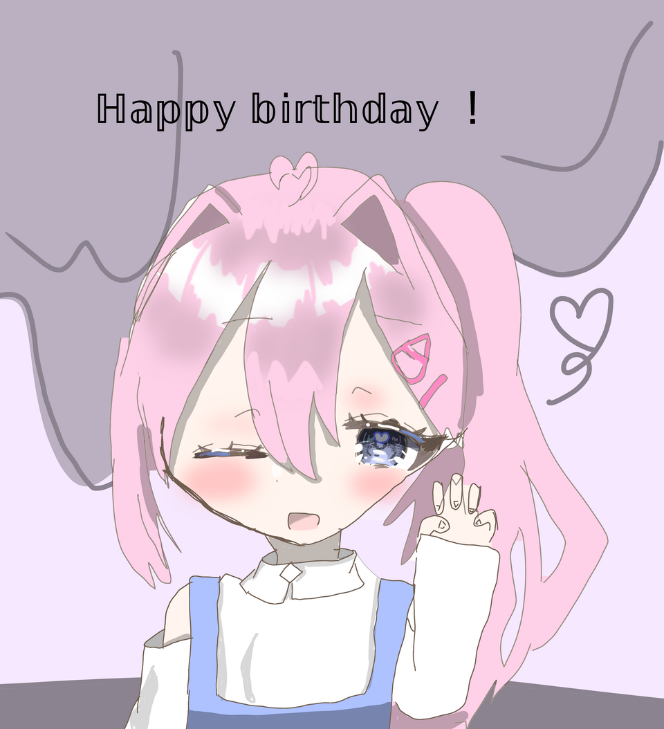 🐱💕🥹‎✨ Illust of めろんそーだ🍈🫧―代選中  1月5日まで― medibangpaint よその子 可愛すぎ 猫まるもちの子 神絵師の子