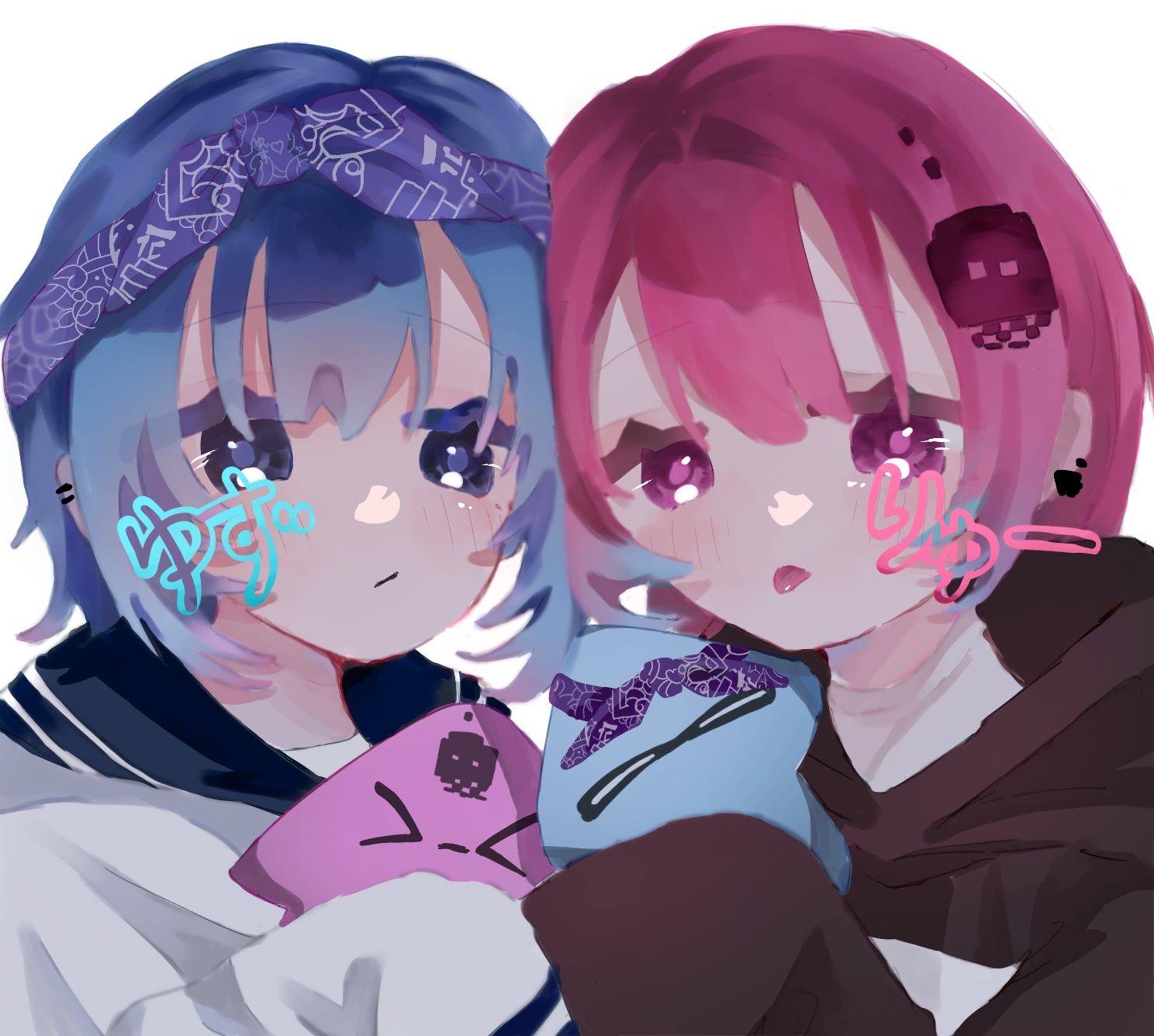 ペア画作成 ペア画 アイコン丨Picrew イラスト作って無料ダウンロードできる