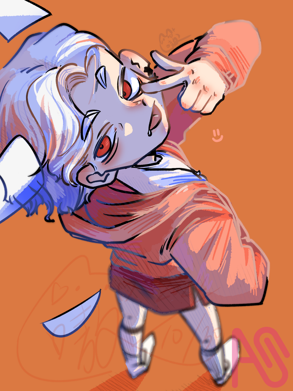 叛逆、 Illust of 嗷嗷嗚 painting doodle art original oc portrait illustrations 電繪 原創角色 桓繞嗷星