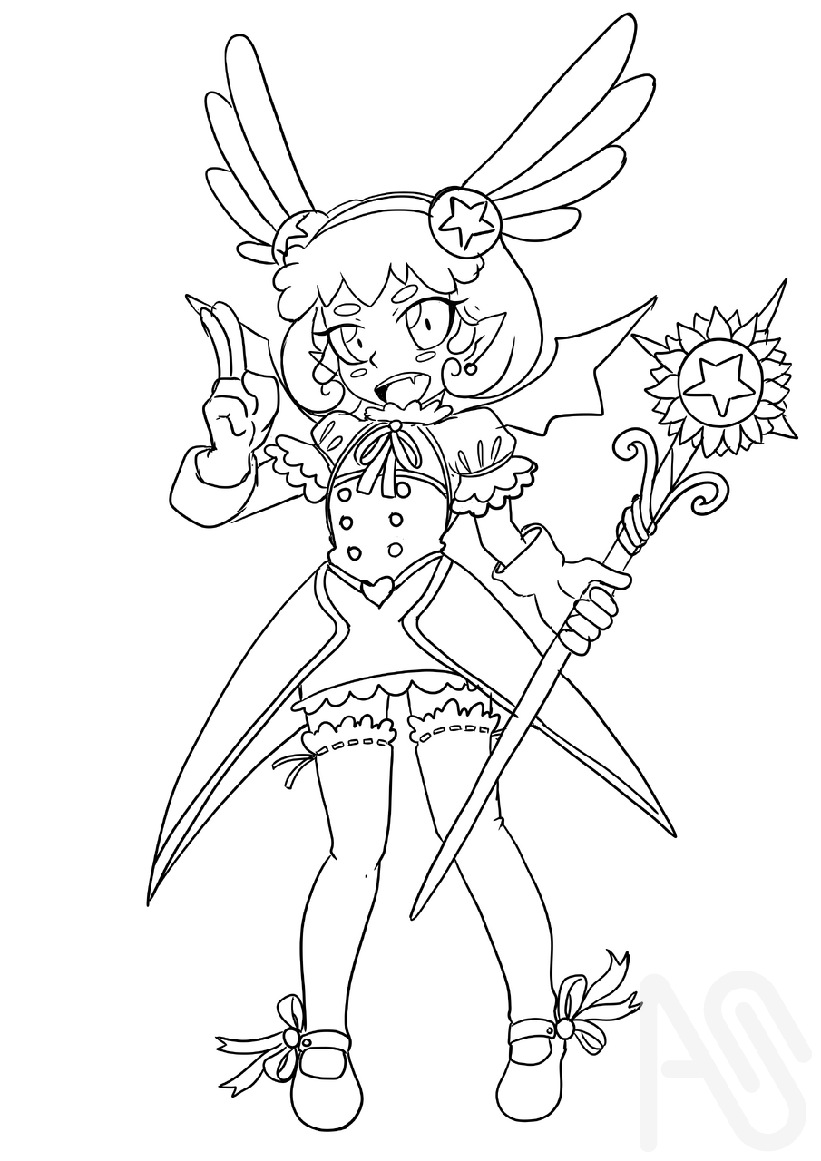 Lola vers 2 SMNG Illust of poroniel-33 illustration original medibang color android diseño personajes