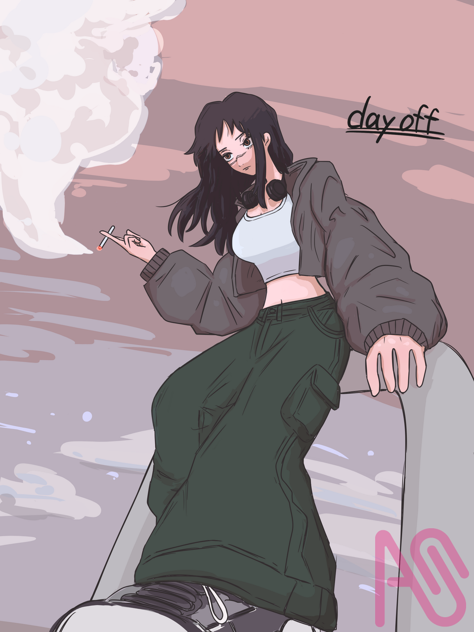 天童ミチコの休日 Illust of 横棒 girl ChainsawMan 天童ミチコ