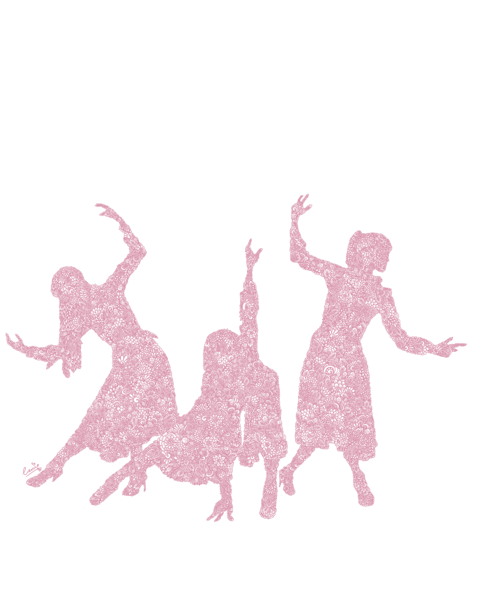 Perfumeさんのシルエット 紅緒 イラスト Art Street アートストリート