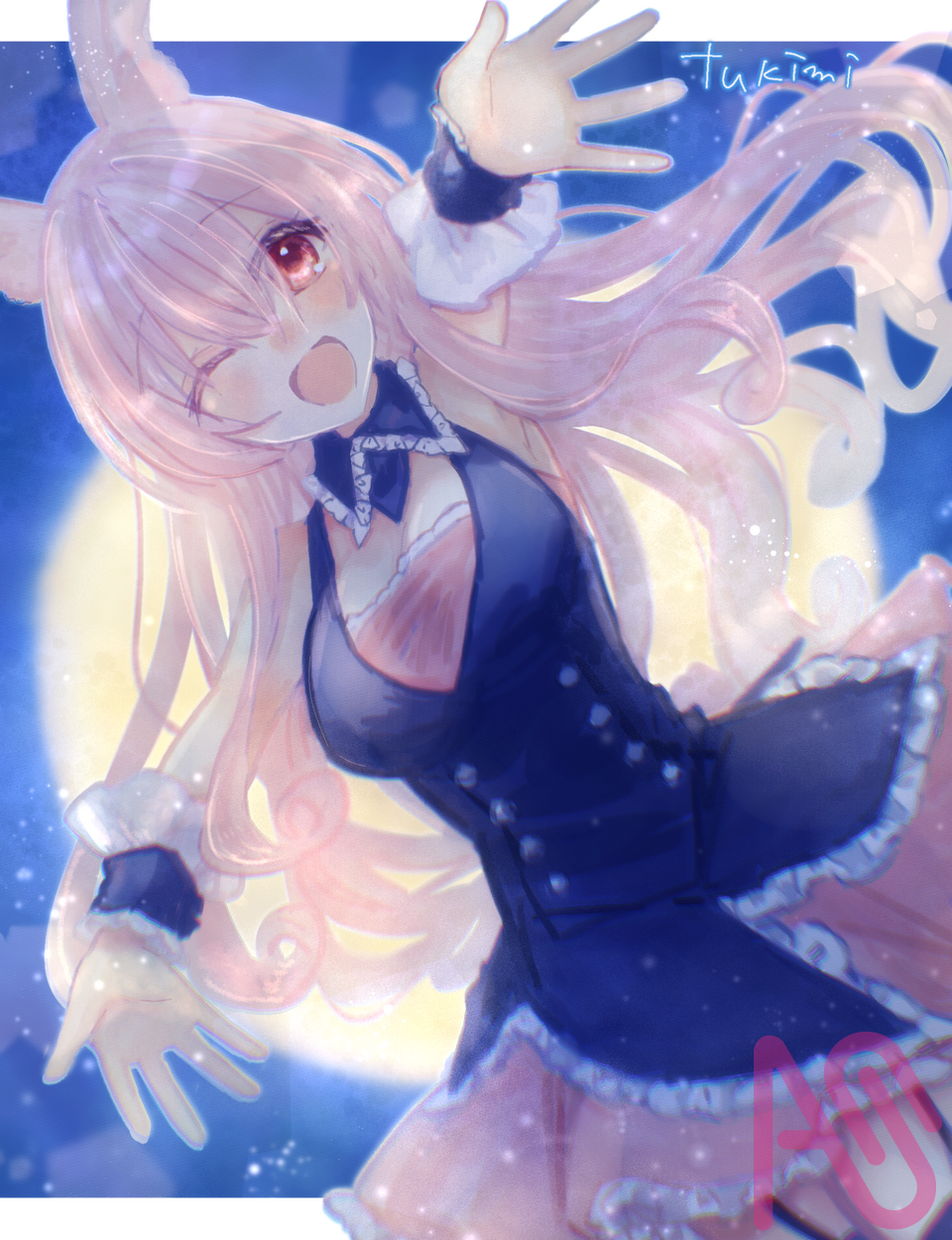 メイキング Illust of 月見 fanfic impasto メイキング アイビスペイント