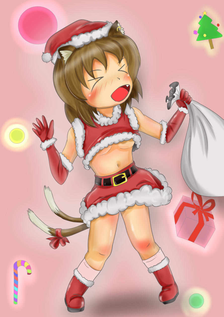 ミニスカサンタ タロウぽん イラスト Art Street アートストリート