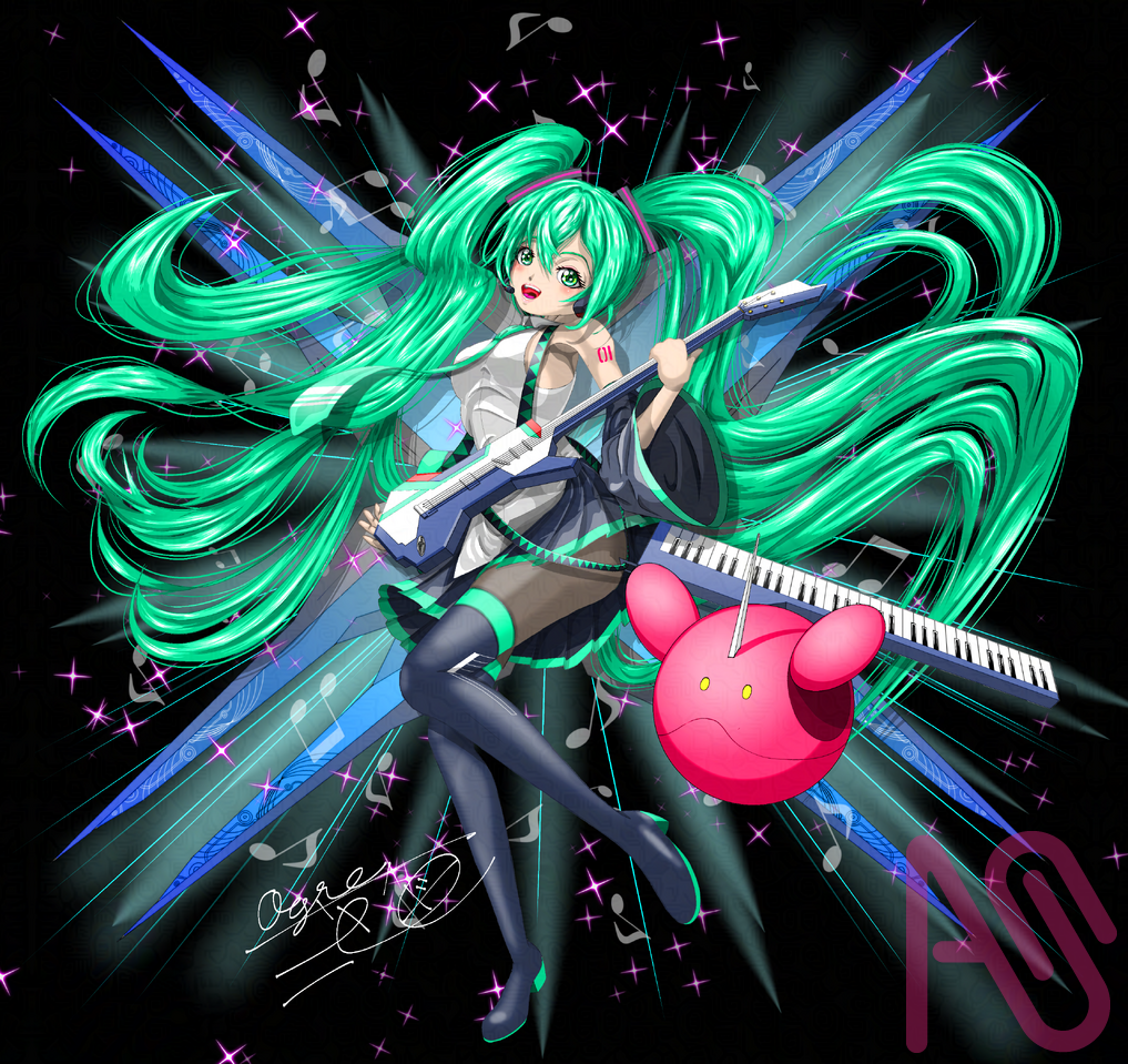 ガンダム×初音ミク Illust of 大賀　三芭図（tachibanafactory） fanfic hatsunemiku MobileSuitGundamSEED ガンダム45周年 ストライクフリーダムガンダム？