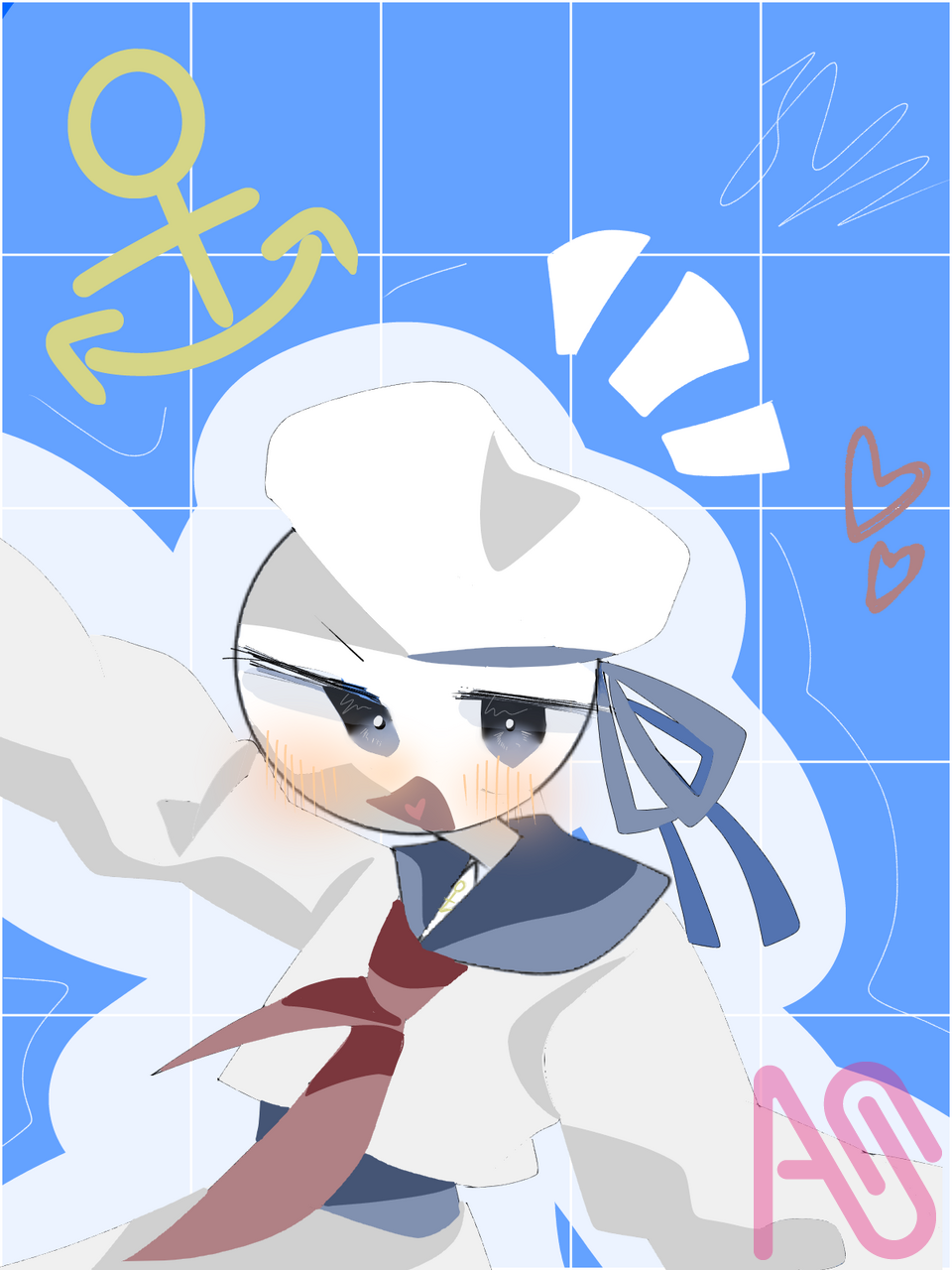 ネッ友のイラコン絵！ Illust of そびえと親衛隊 イラコン ネッ友 よその子可愛い