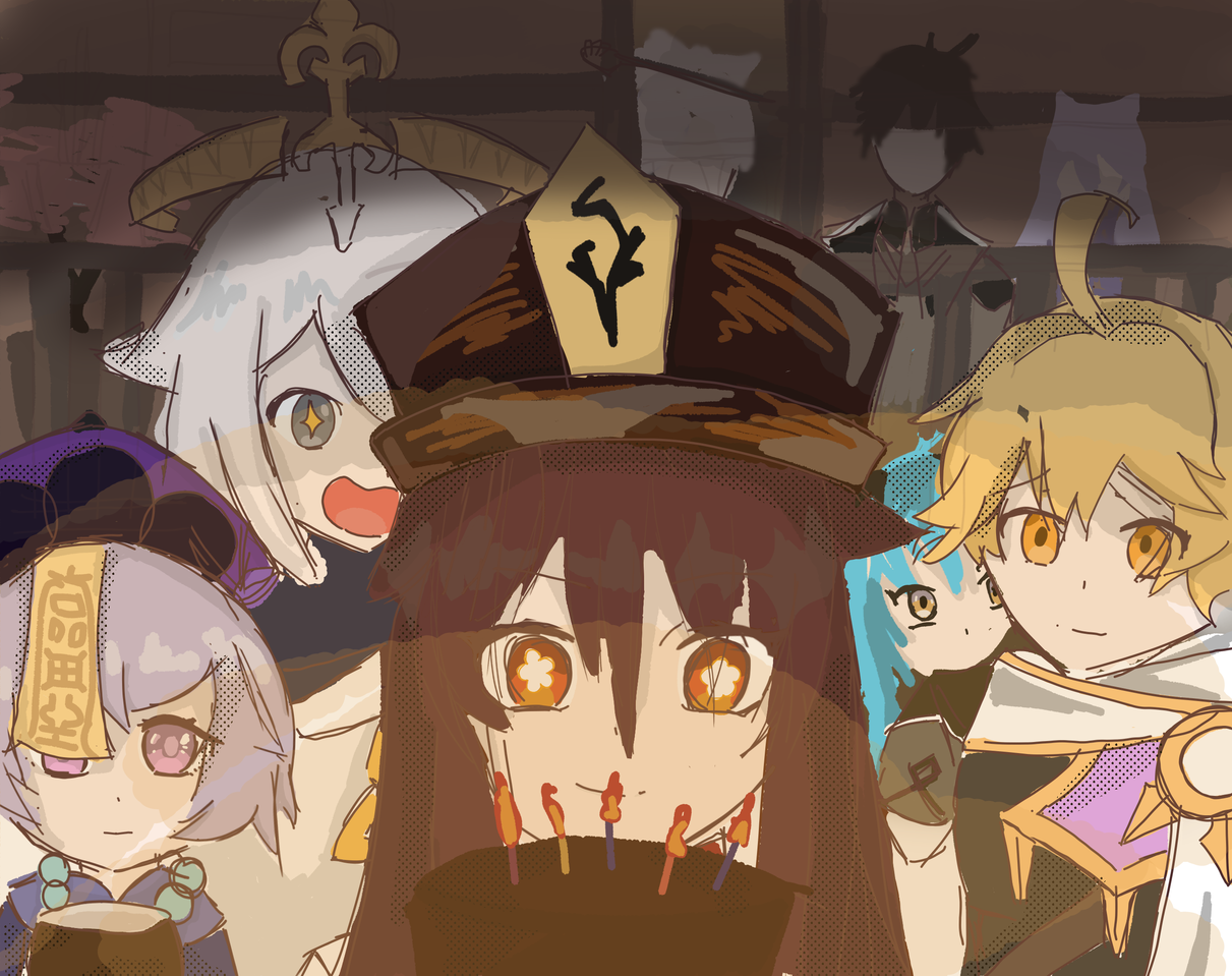 Happy Birthday Hutao お誕生日おめでとう Ryan イラスト Art Street アートストリート