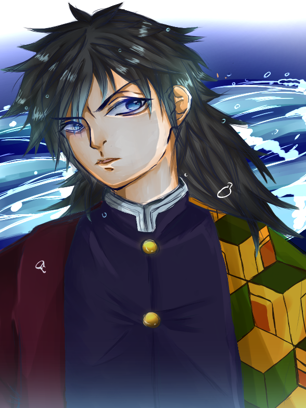 鬼滅之刃 富岡義勇 羊安 イラスト Art Street アートストリート