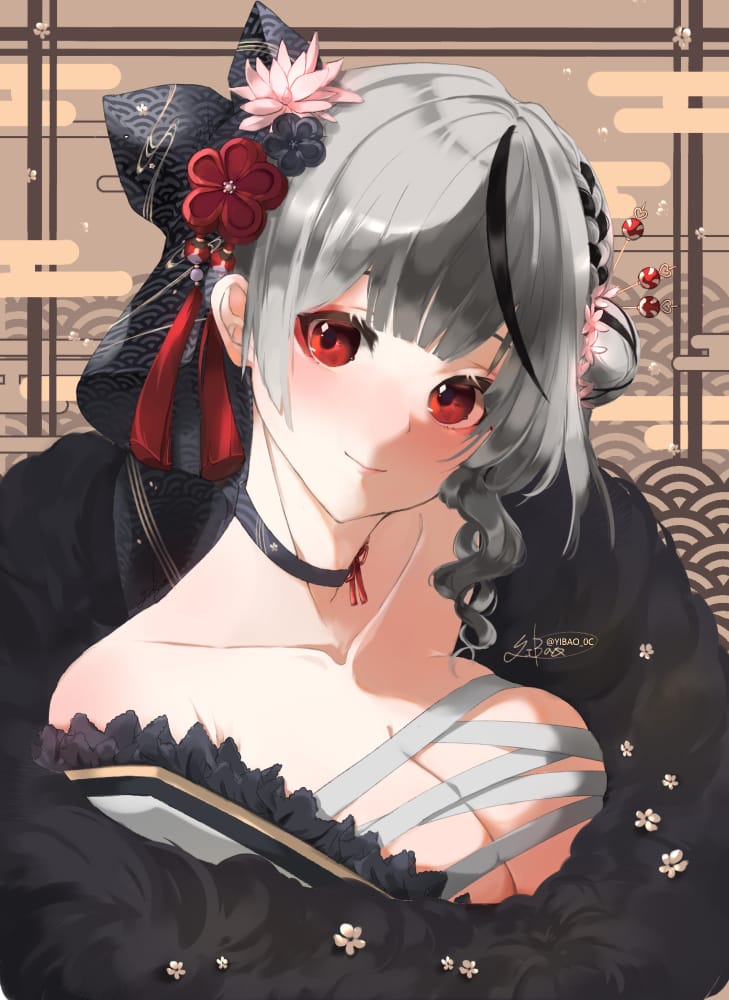 沙花叉クロヱ 正月衣装 @NingXi_0C - Illustrations ART street