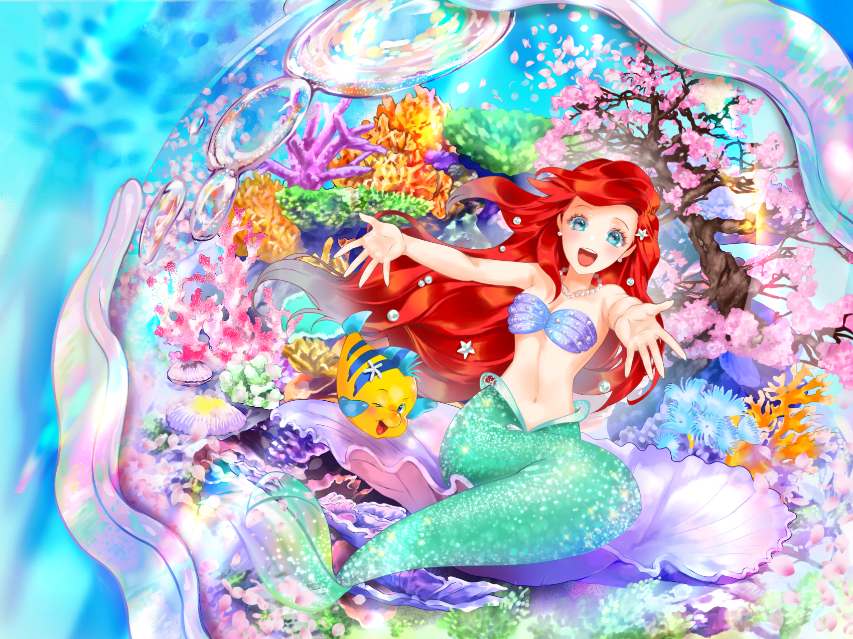 アリエル 海中風景 アリエル 海中風景