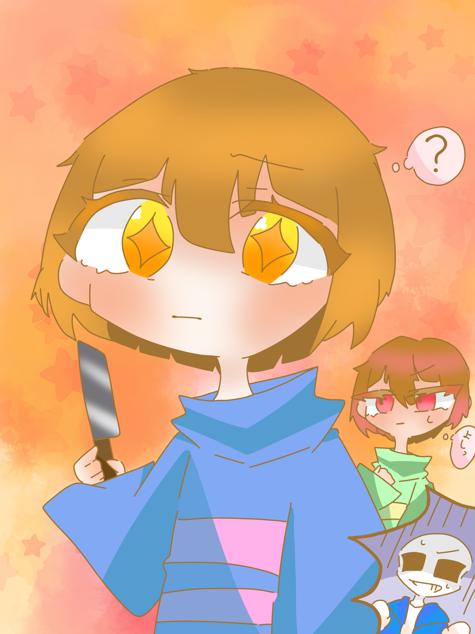 フリスクちゃん ちぐ ぽよ信者 イラスト Art Street アートストリート