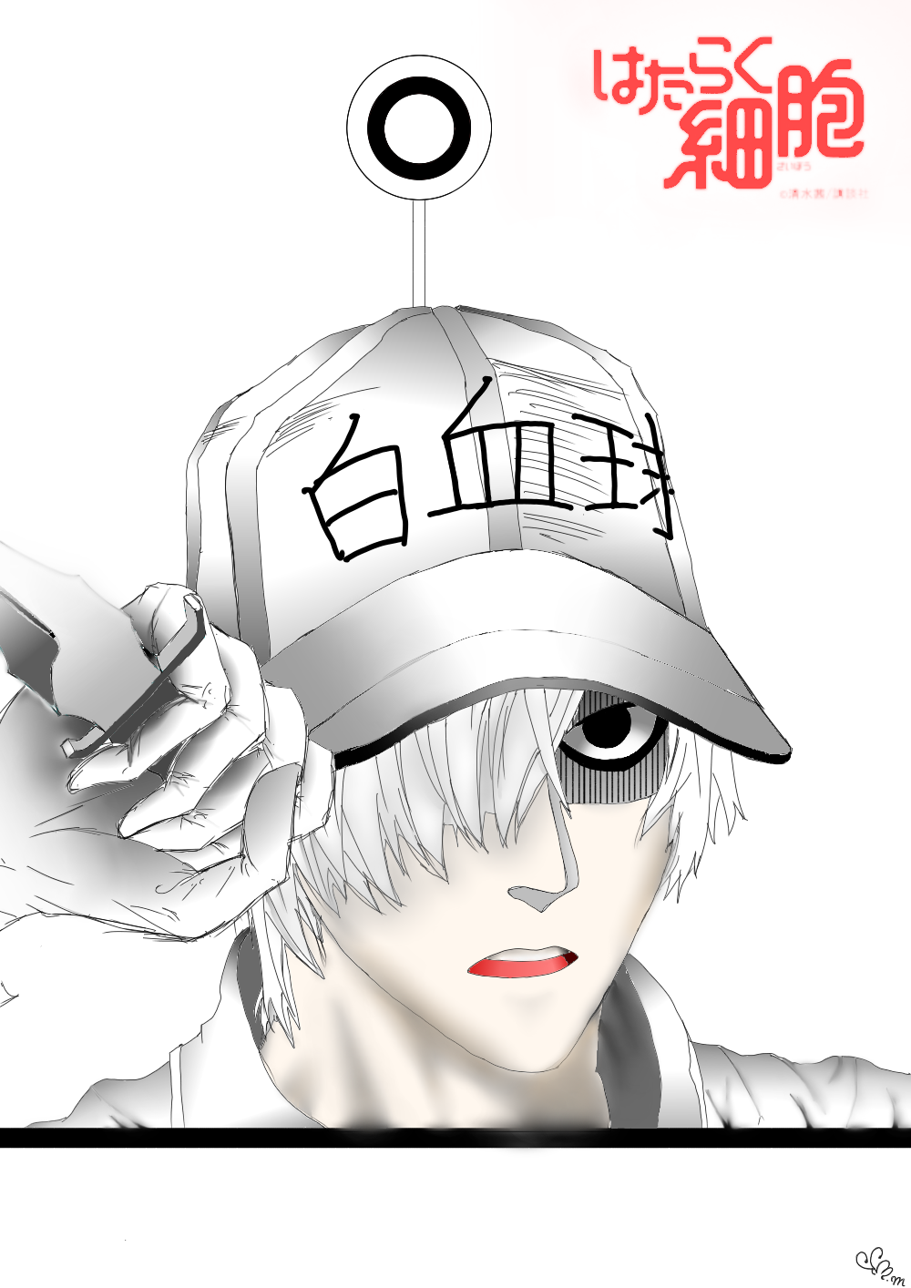 はたらく細胞 白血球がイケメン過ぎてヤバイ 御影 Illustrations Art Street