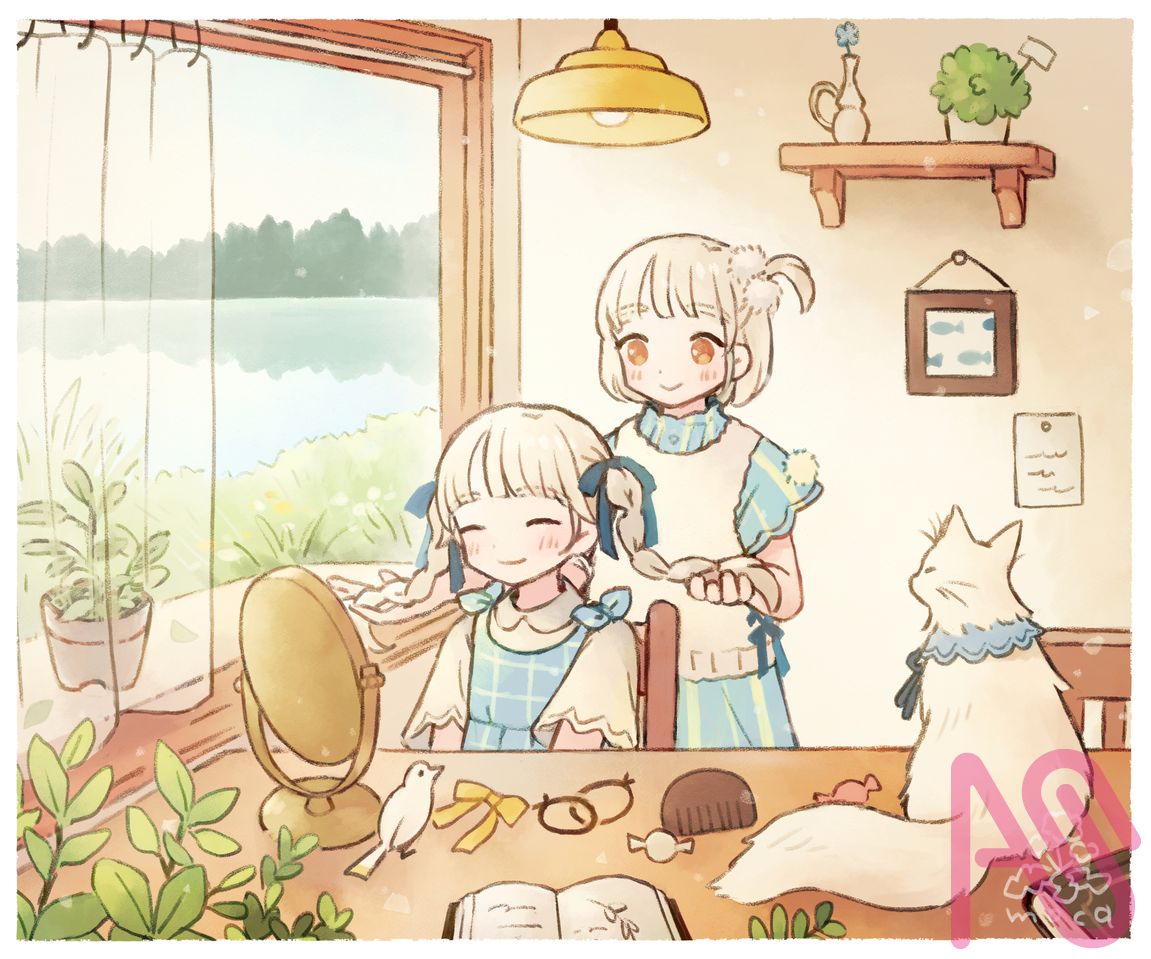 朝の支度じかん Illust of moca original