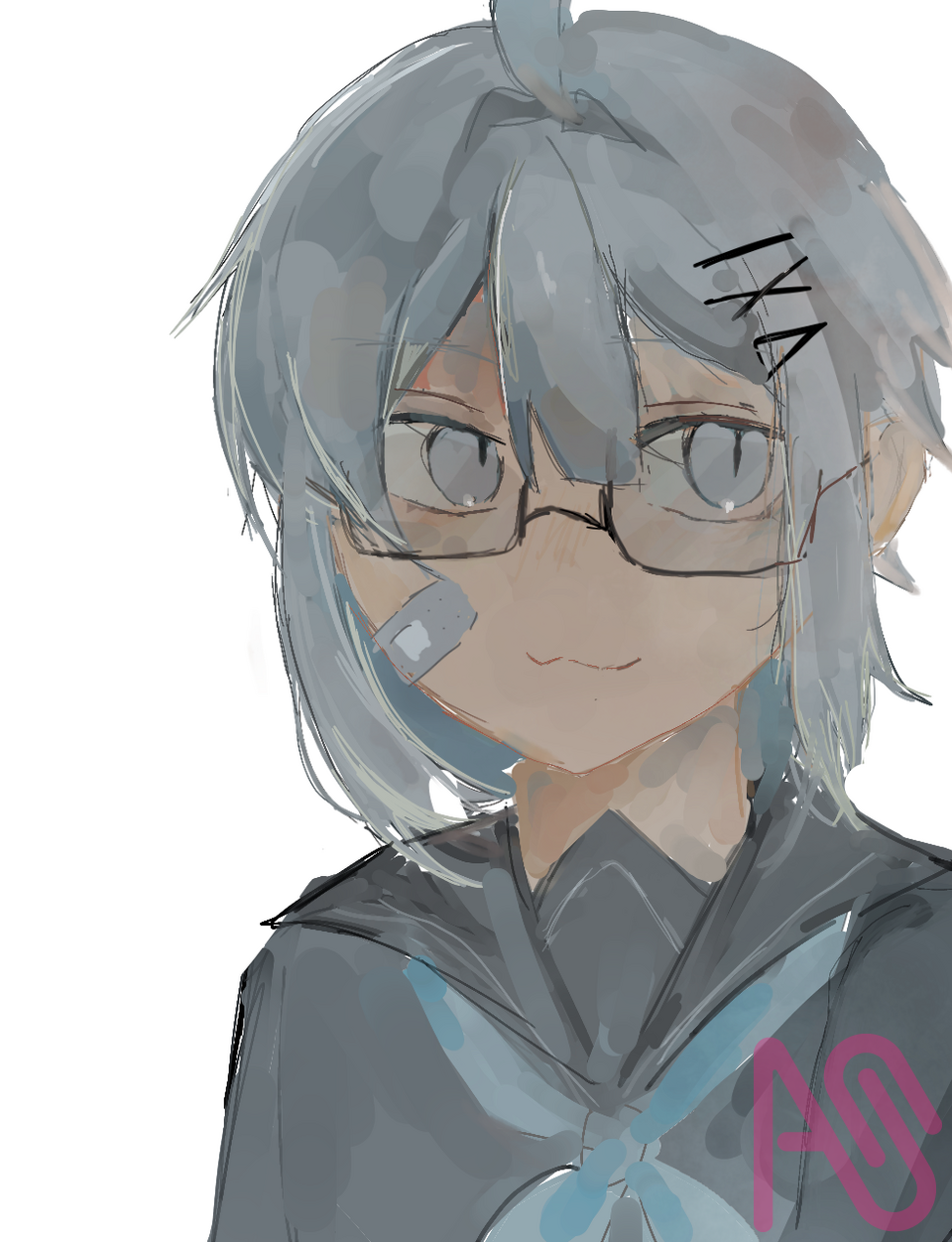 メガネ Illust of 雨水 代理