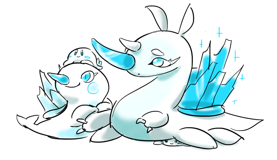 Ice Sea Creatures Jo13 イラスト Art Street アートストリート