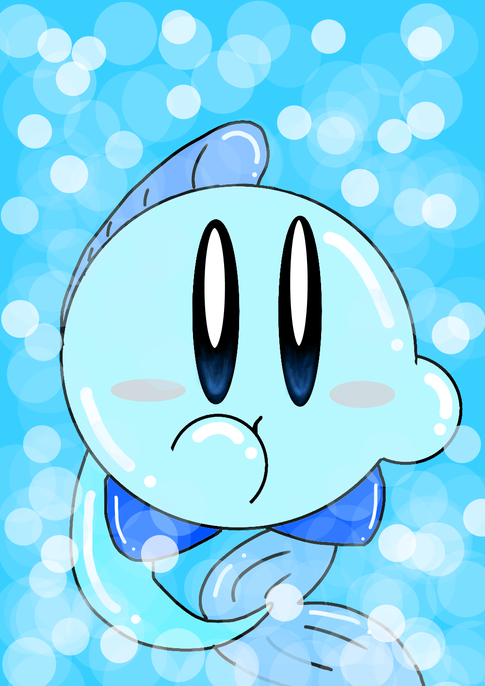 Fish Kirby O,O Kirby Illustrations ART street