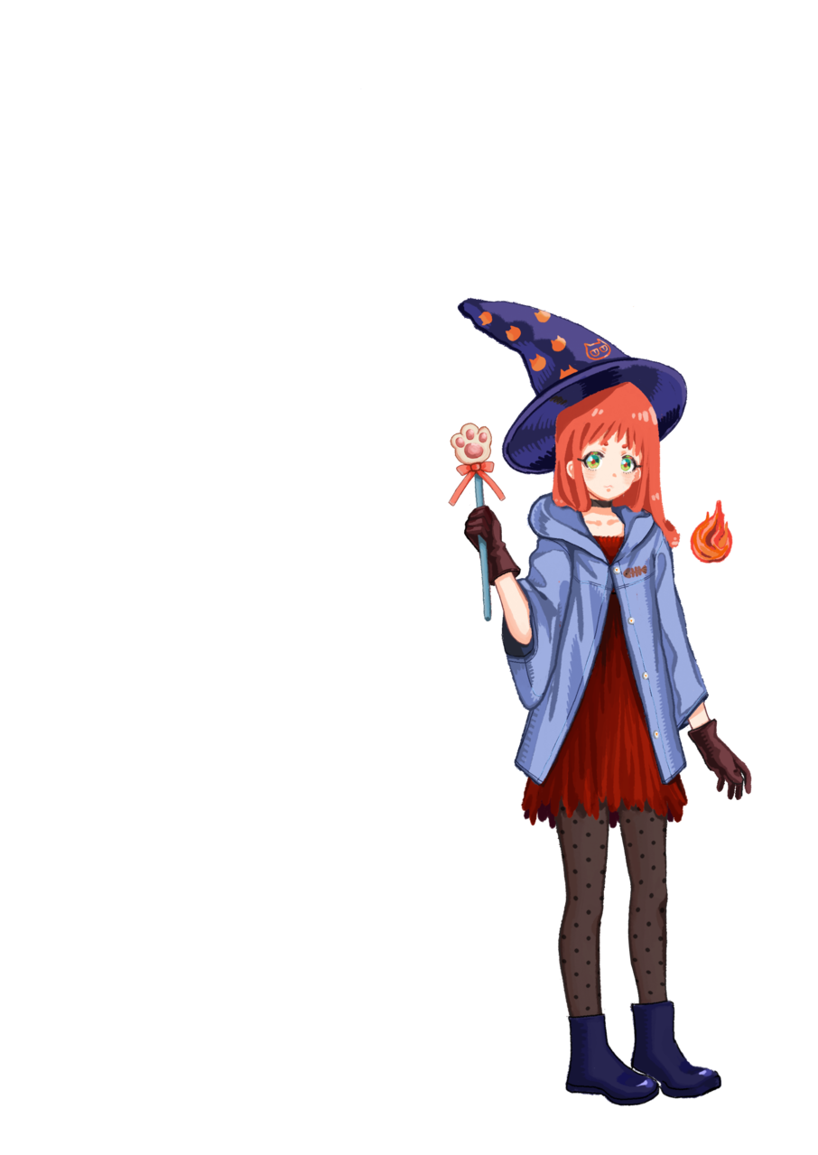 小魔女燕子臻 Illustrations Art Street