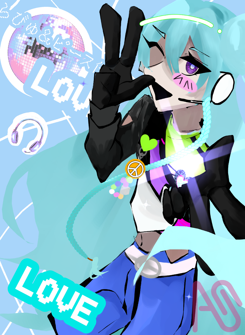 爆音でどーぞ！ Illust of りる 下手 EnsembleStars 日々樹渉 あんさんぶるスターズ！！ リル