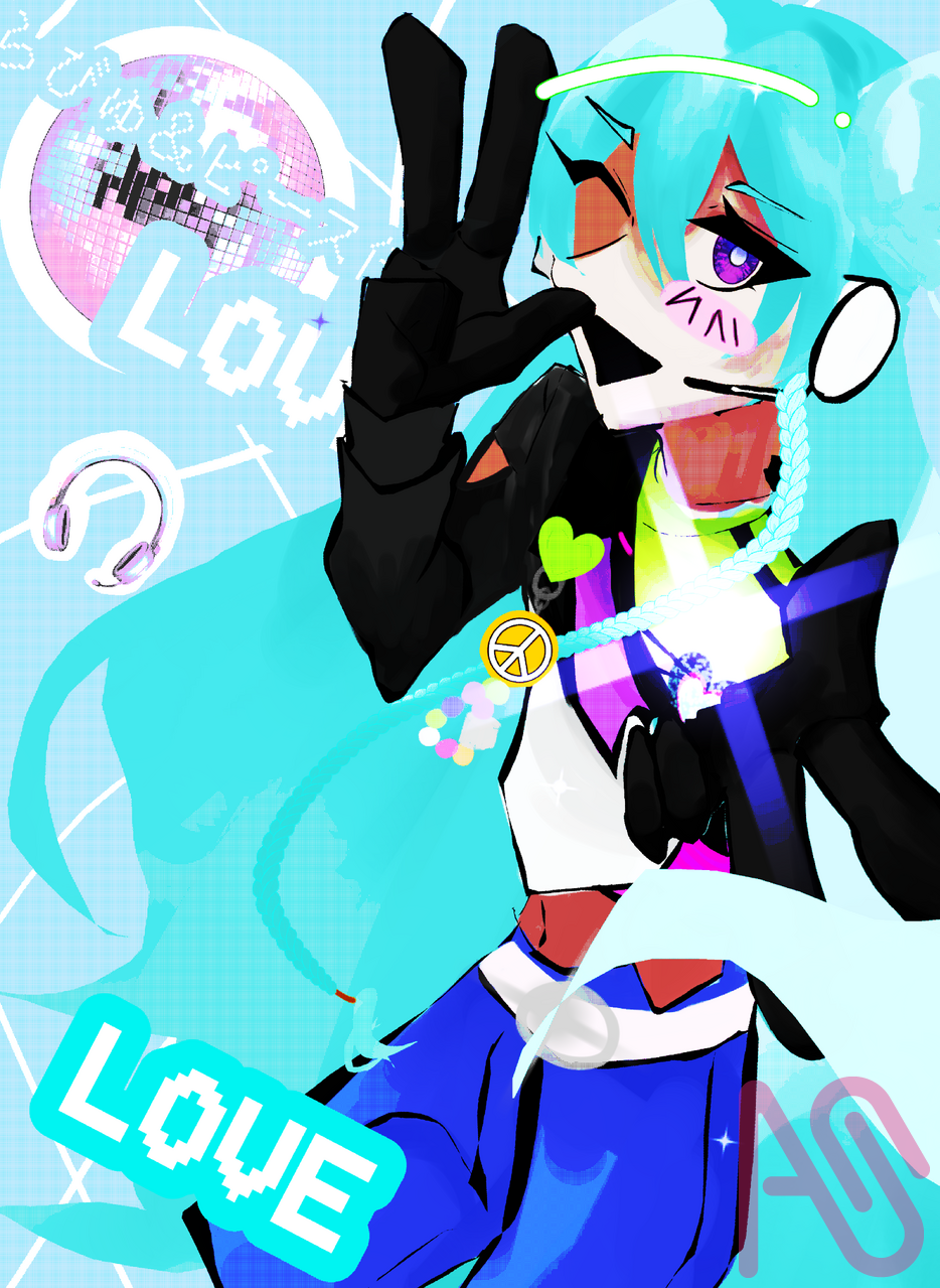 爆音でどーぞ！ Illust of りる 下手 EnsembleStars 日々樹渉 あんさんぶるスターズ！！ リル