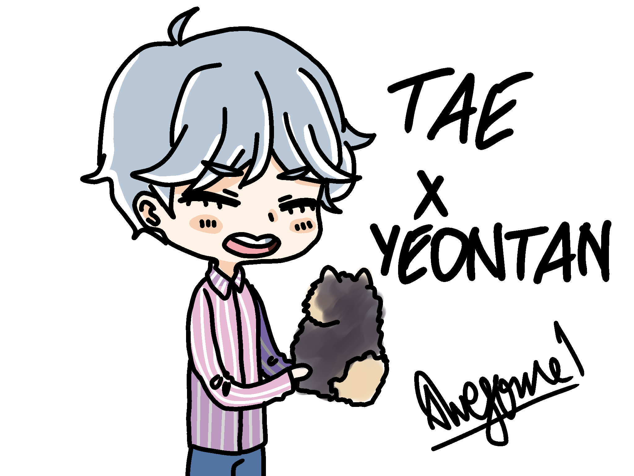 Tae x Yeontan OTP 😆(when u don't know who 2 ship) Awesome1