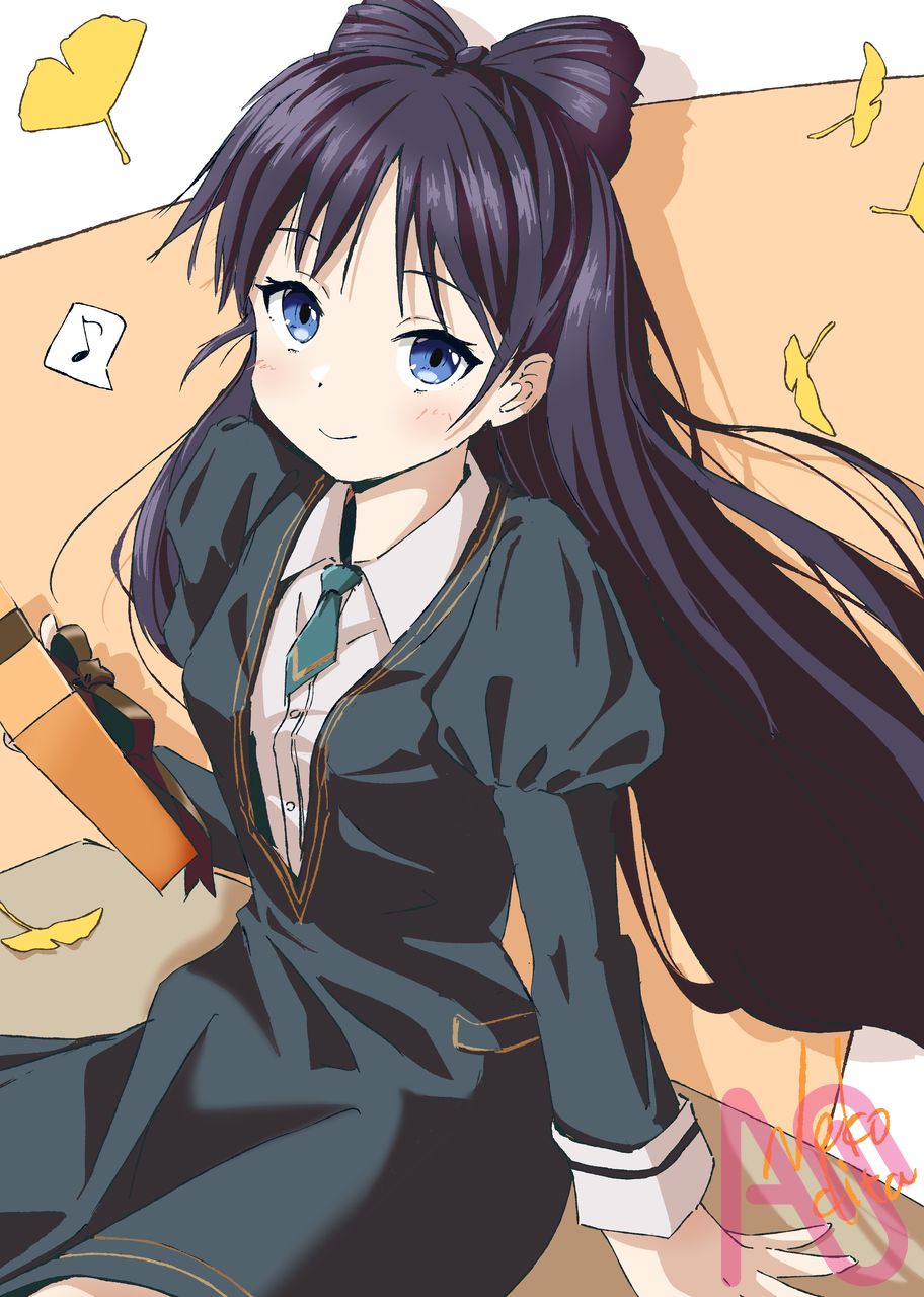 宮尾音夢 Illust of ねこぢた 女子高生 witch fanfic girl fanart anime ウィッチウォッチ 宮尾音夢