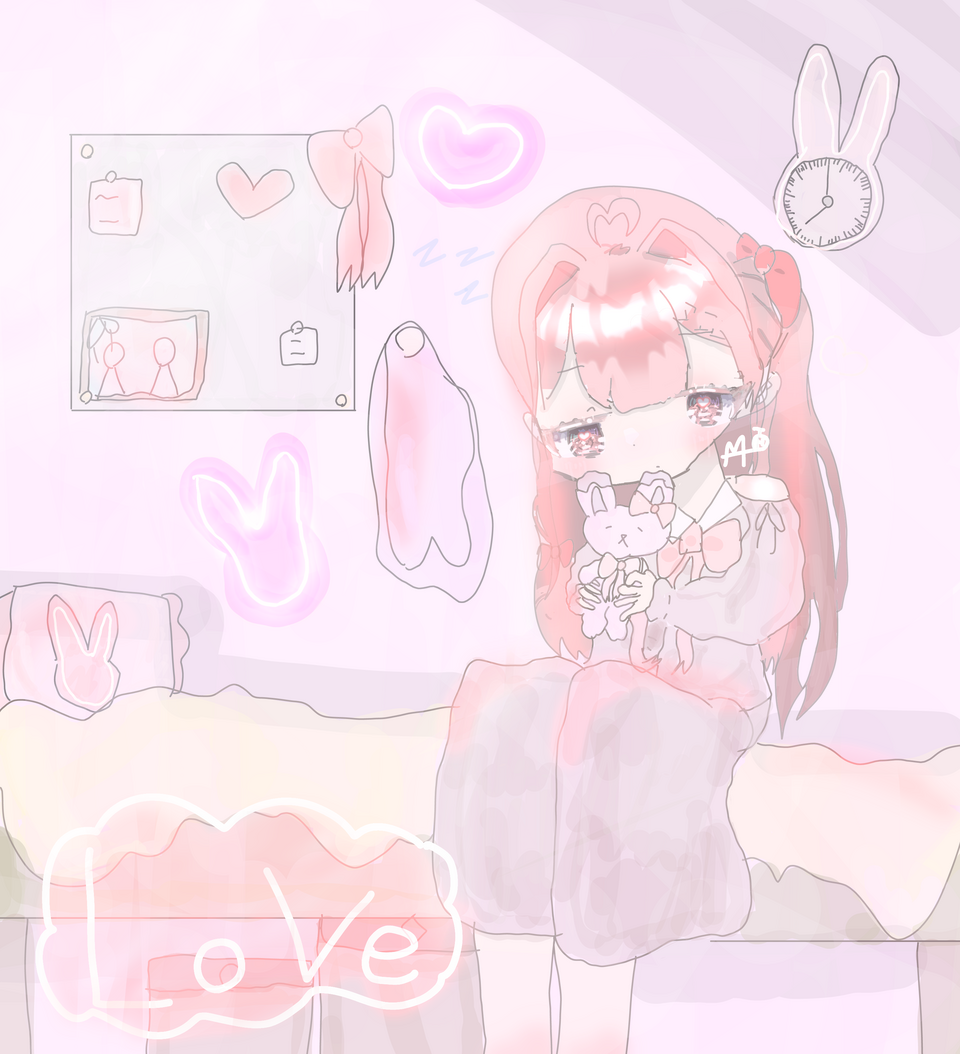 🐰✨💕🥹‎ Illust of めろんそーだ🍈🫧―代選中  1月5日まで― medibangpaint